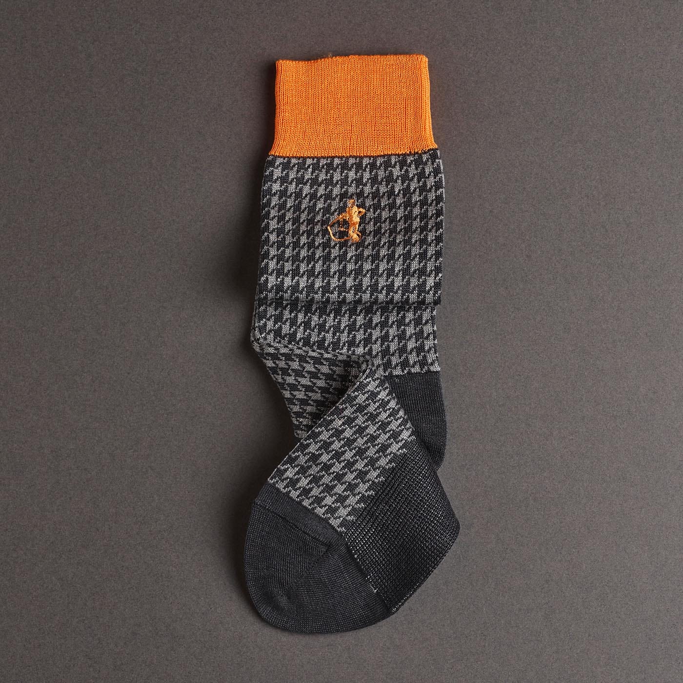 Houndstooth Socks - Grey - Image 2