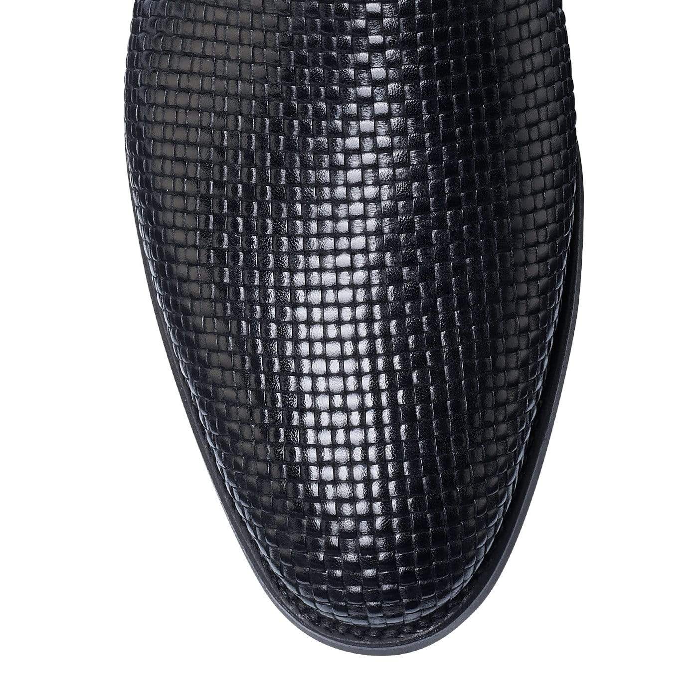 Kensington Black Woven Calf - Image 4