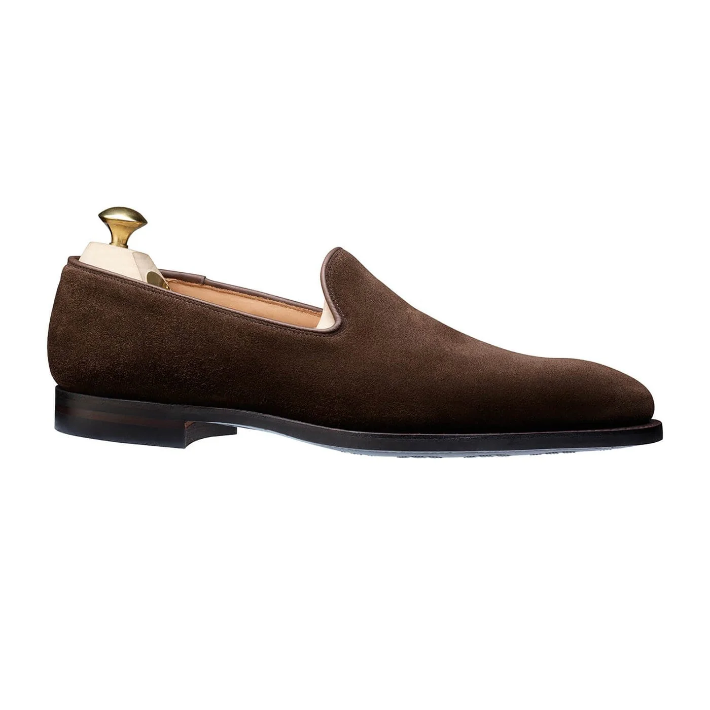 Kensington Dark Brown Calf Suede - Image 3
