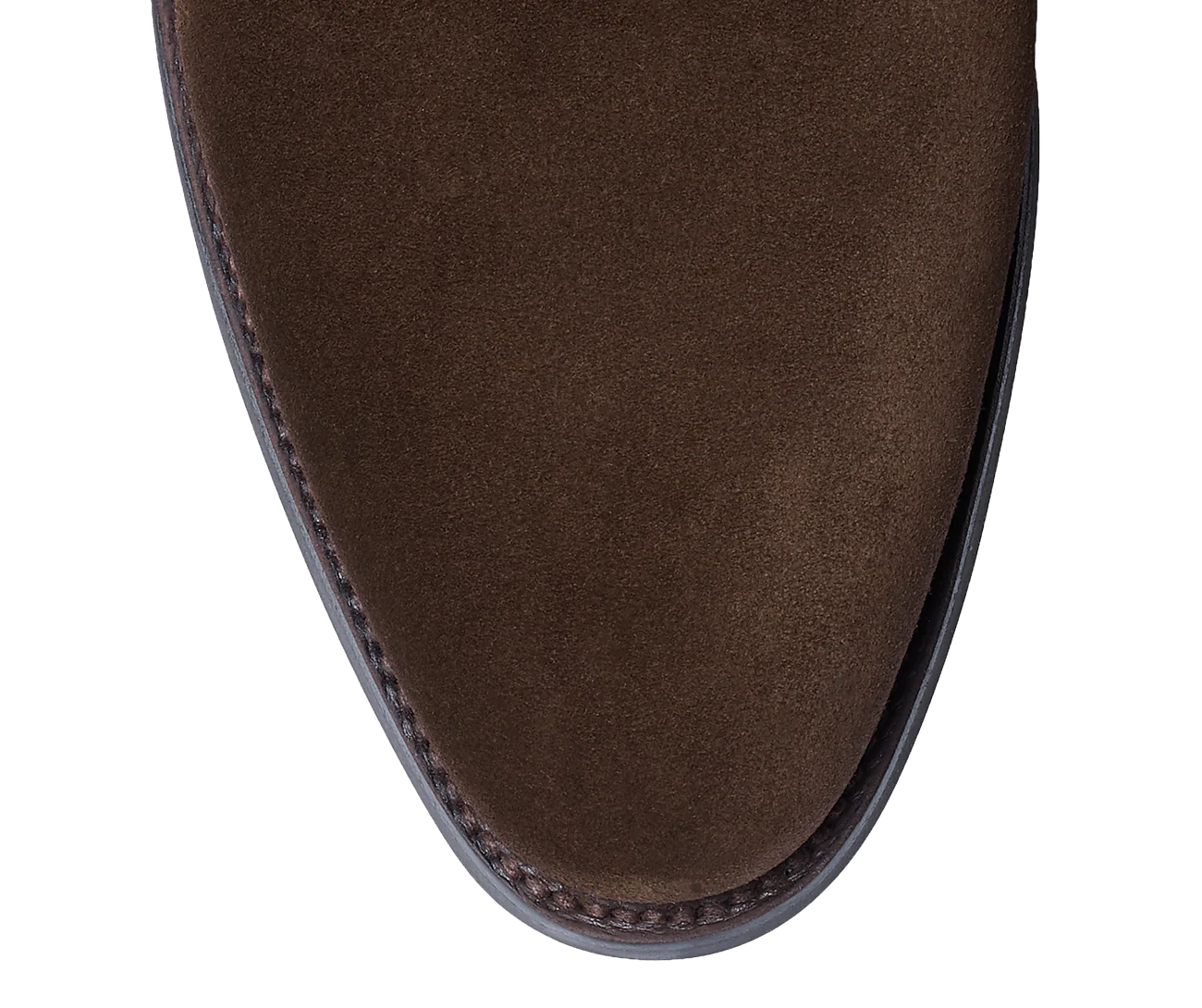Kensington Dark Brown Calf Suede - Image 6