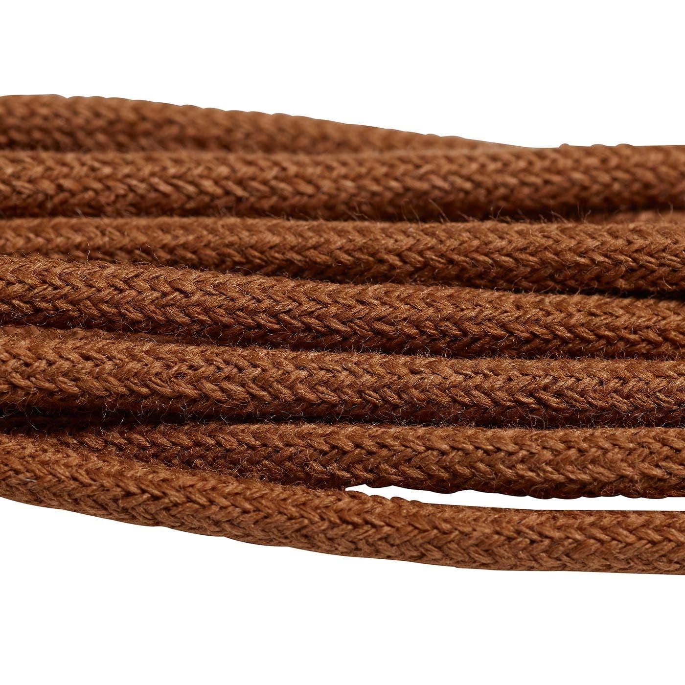 Tan Braided Laces - 130cm - Image 2