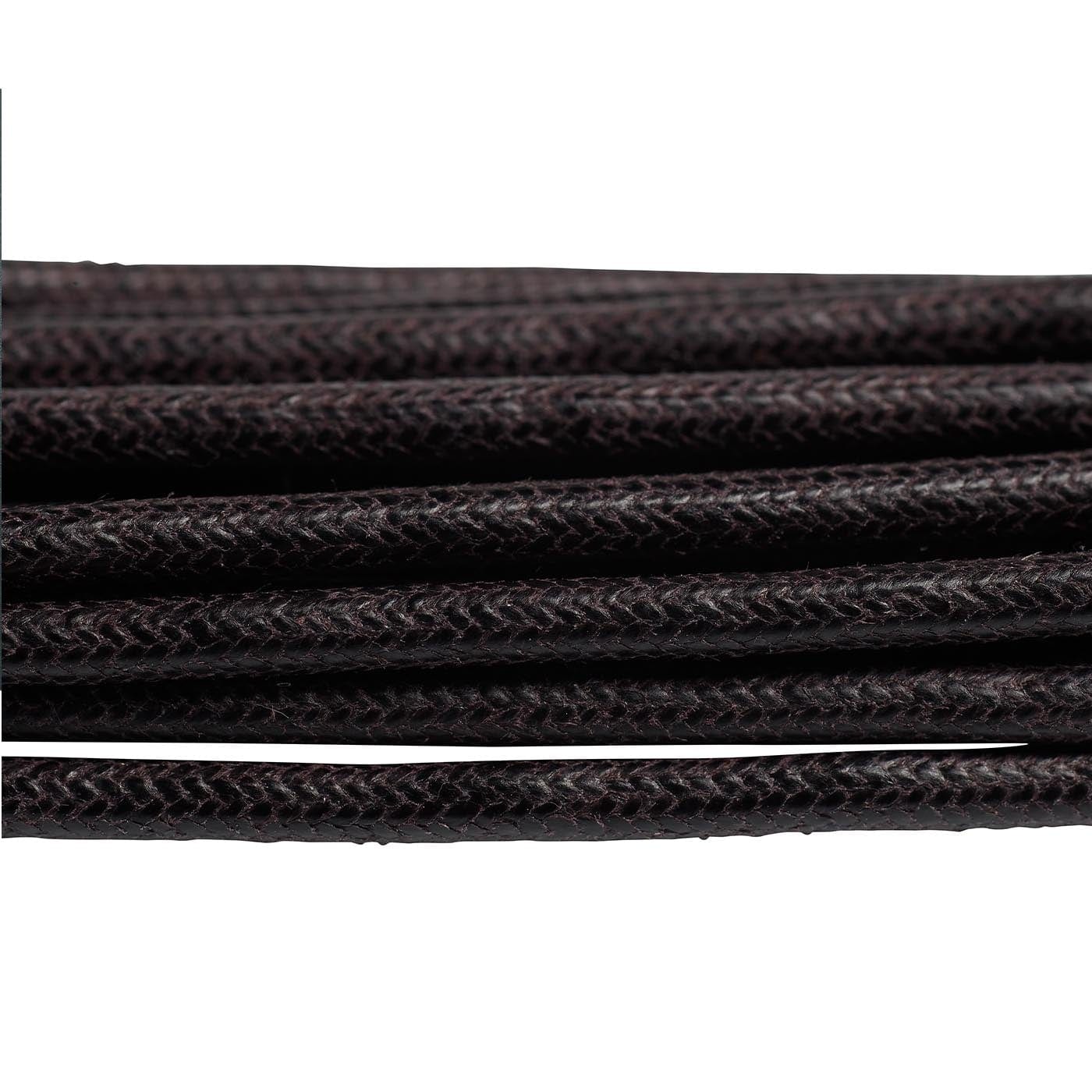 Dark Brown Wax Laces - 70cm - Image 2