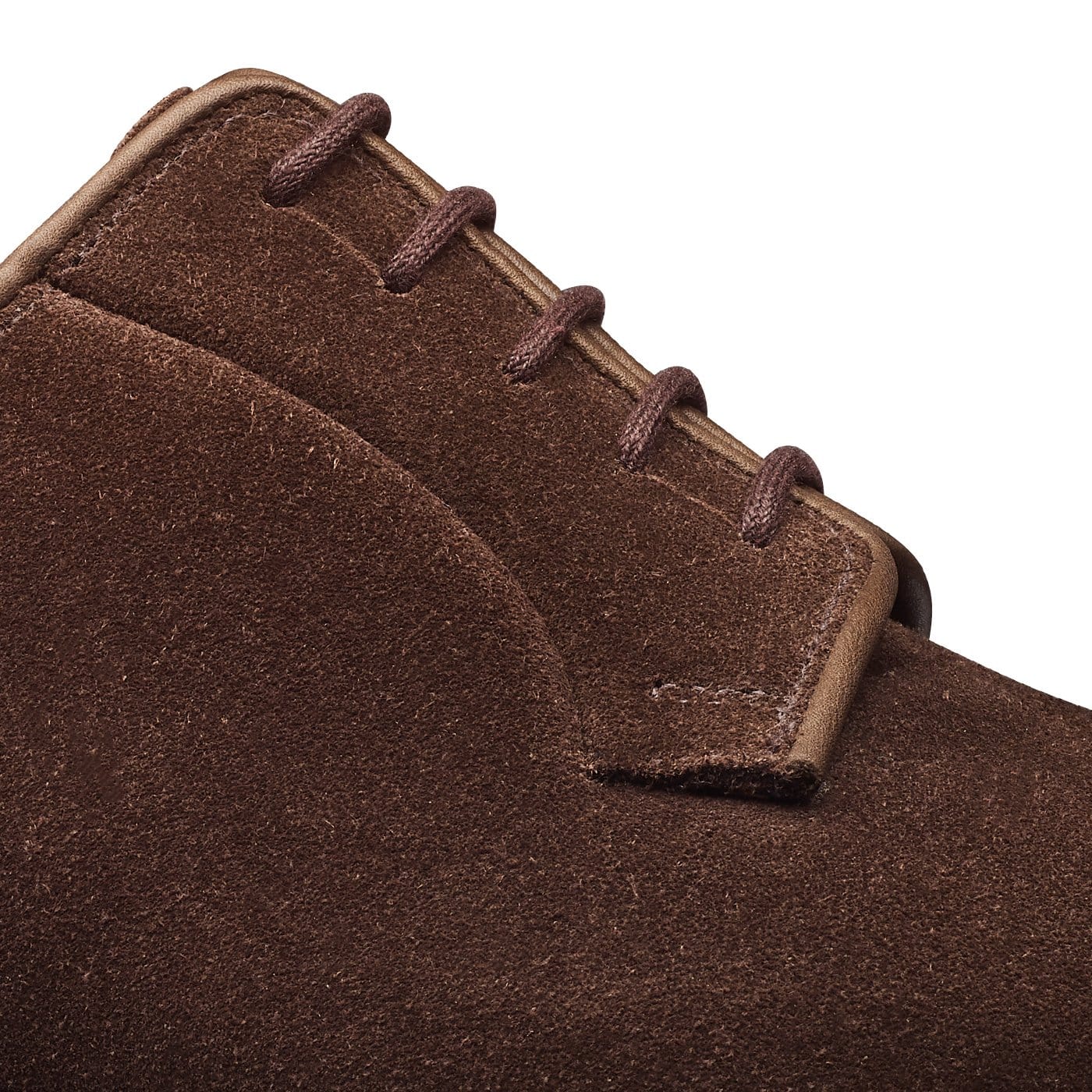 Lanark 3 Dark Brown Suede - Image 5