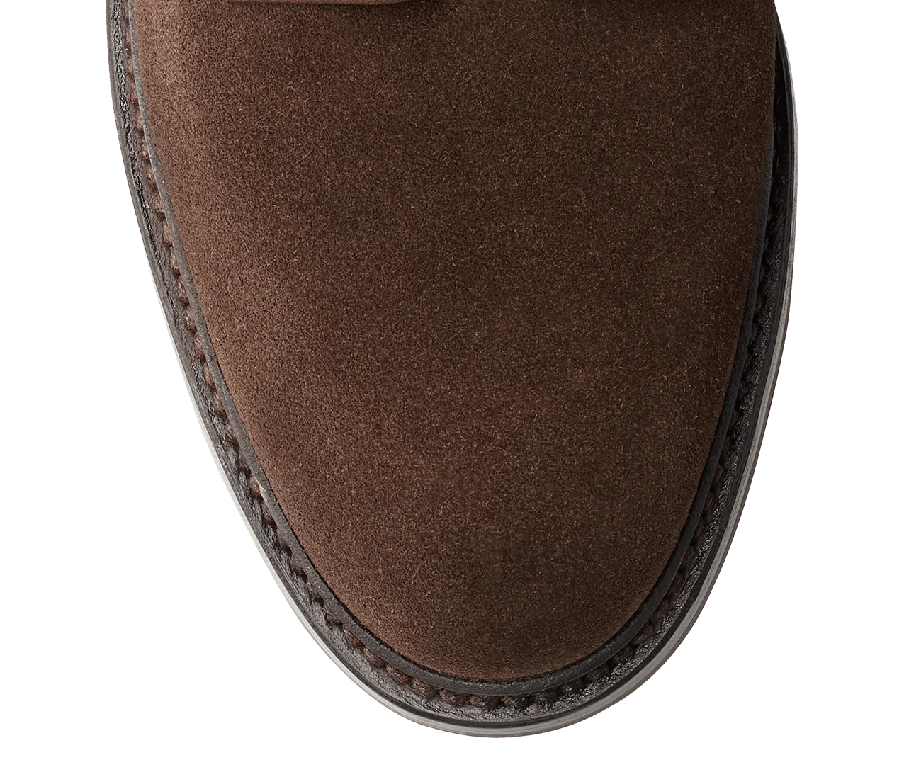 Lanark 3 Dark Brown Suede - Image 6