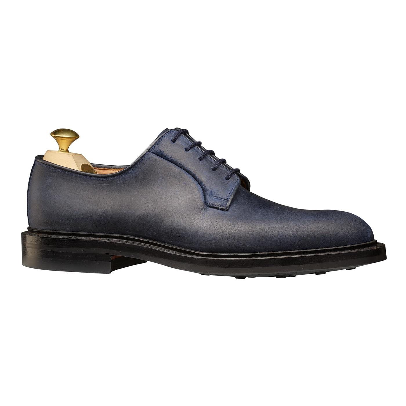 Lanark 3 Navy Rough-Out Suede - Image 3