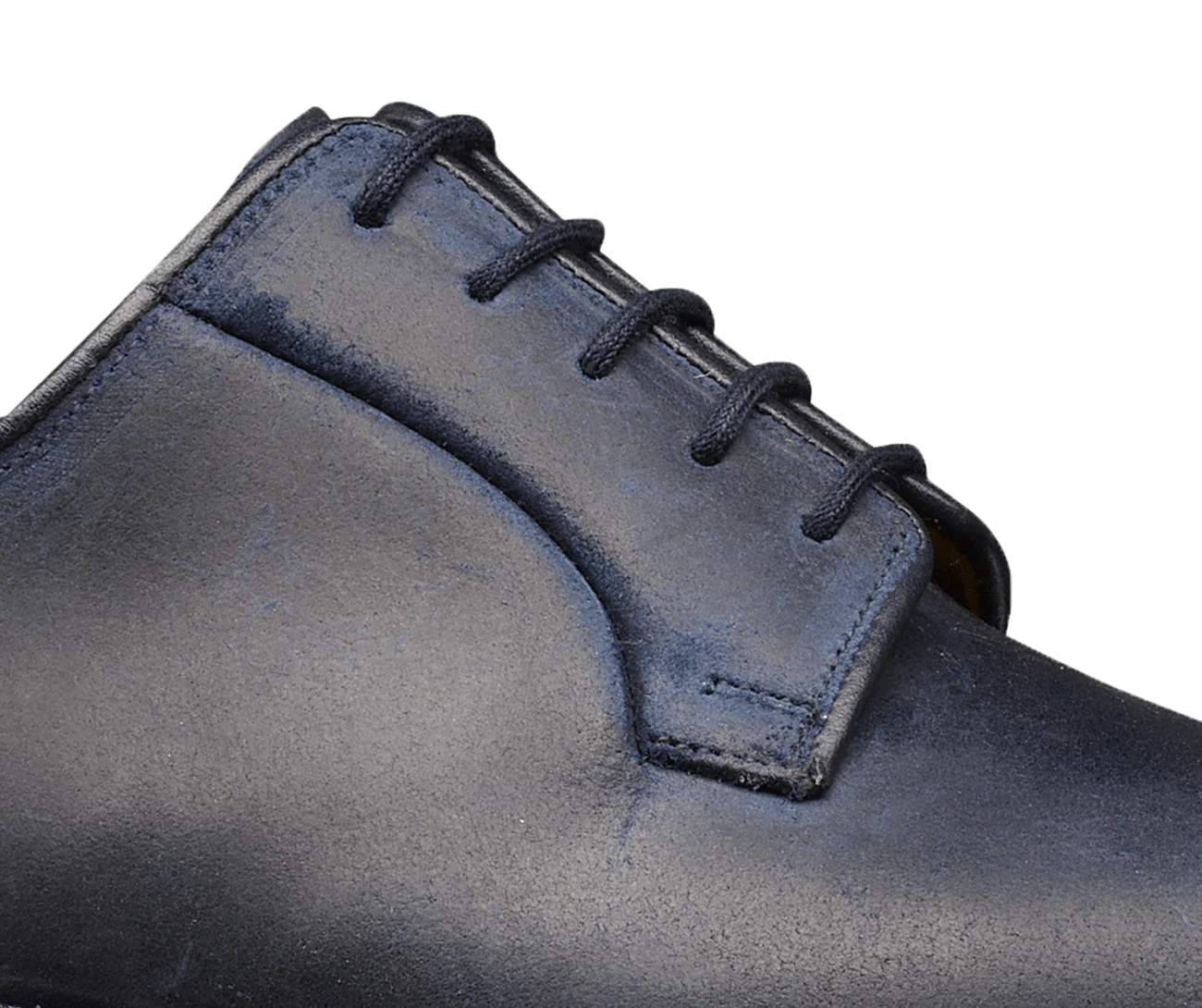Lanark 3 Navy Rough-Out Suede - Image 7
