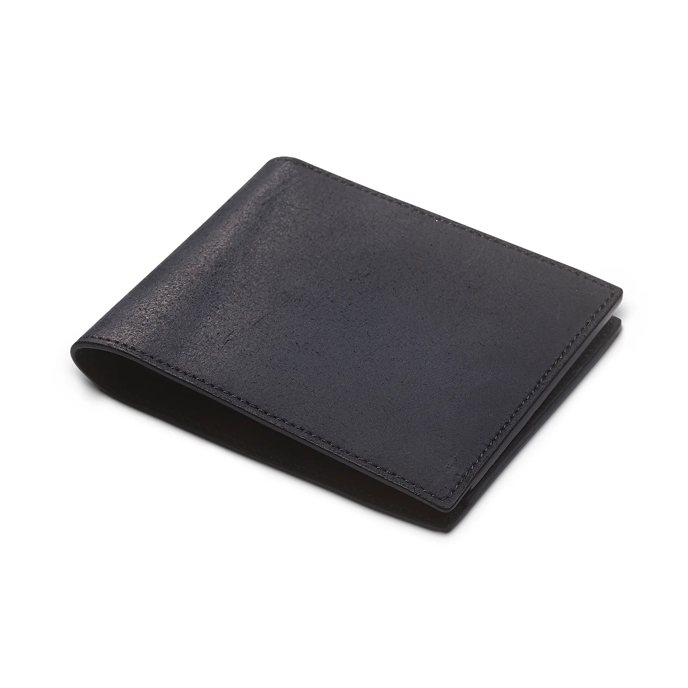 Billfold Wallet Black Rough-Out Suede - Image 2