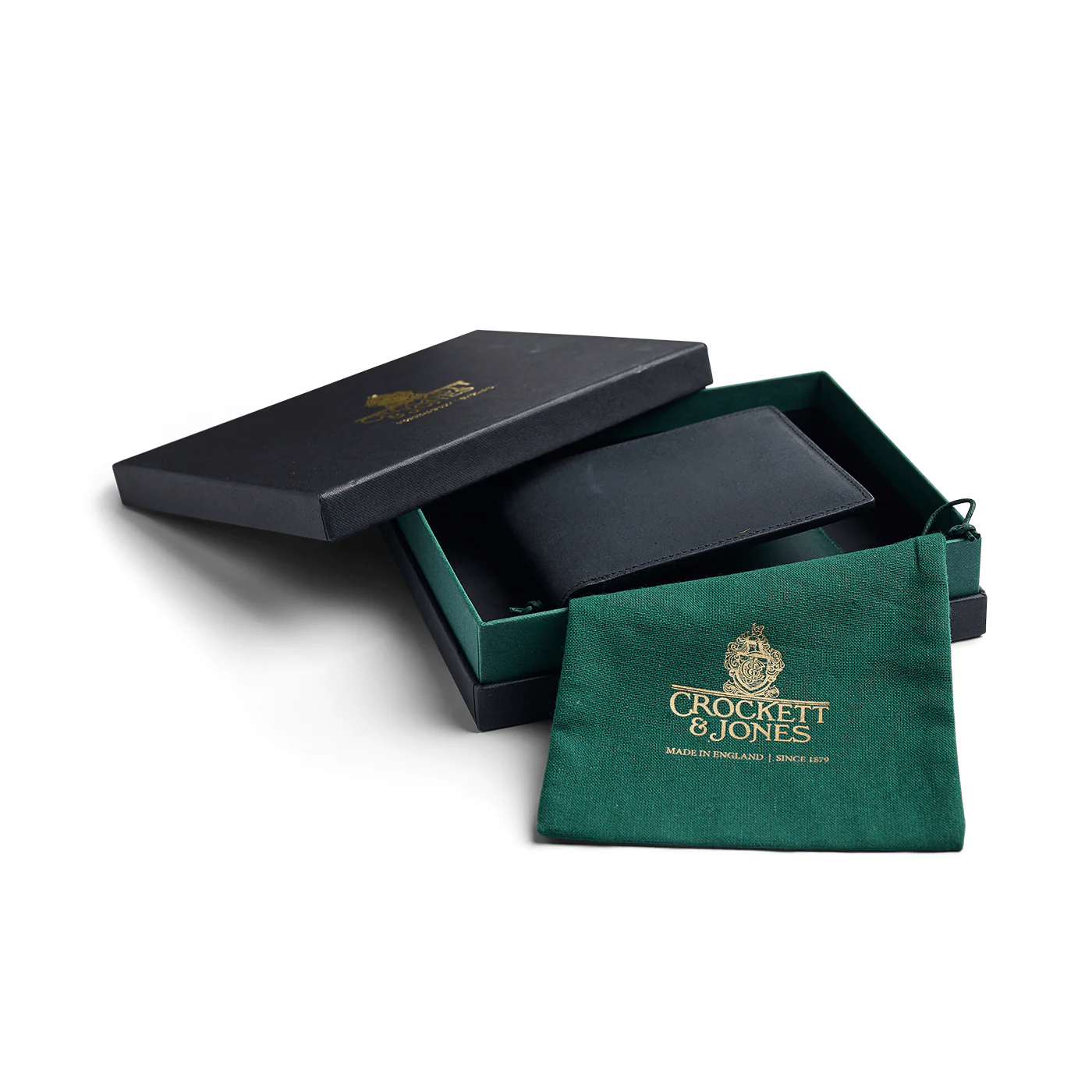 Billfold Wallet Black Rough-Out Suede - Image 4