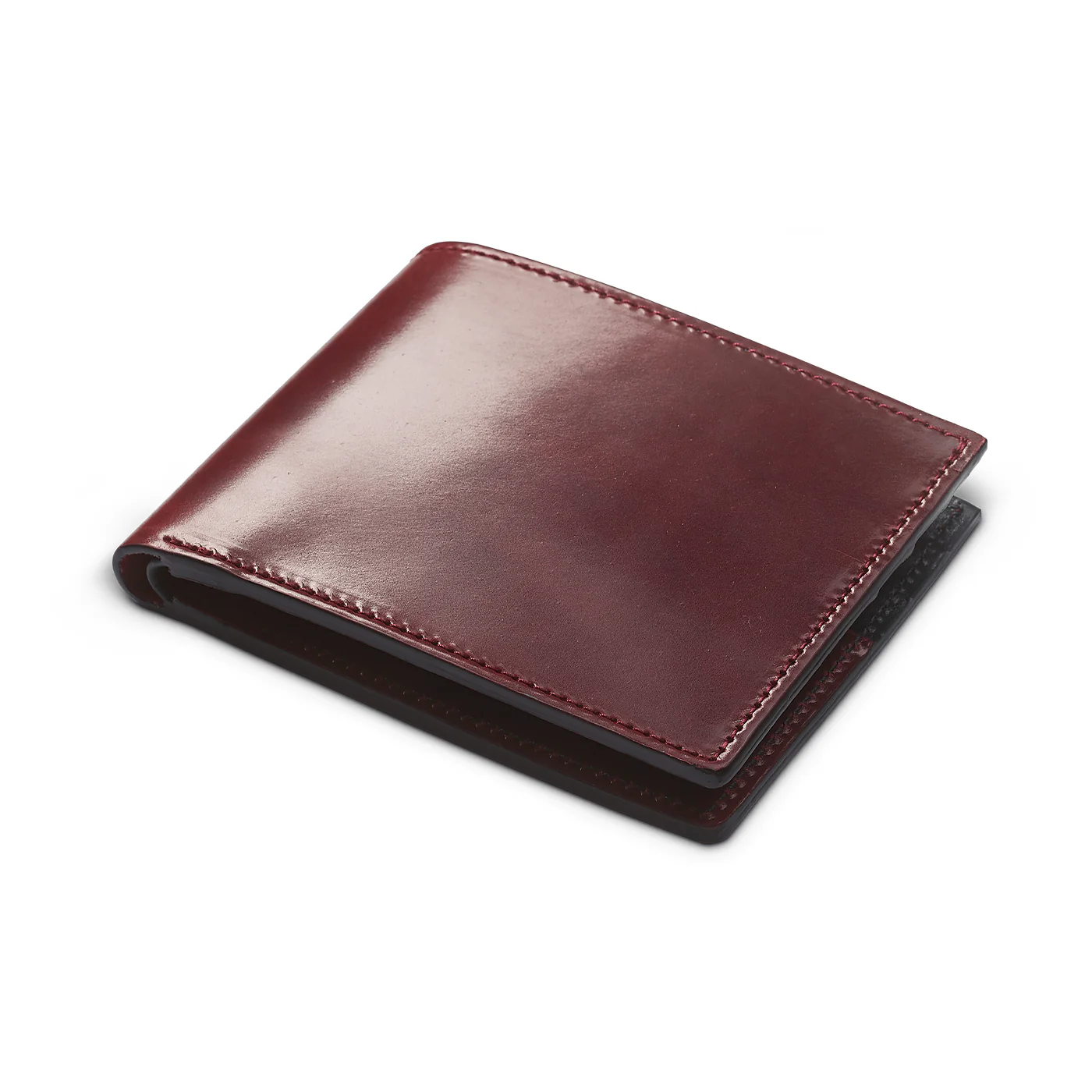 Billfold Wallet Burgundy Cordovan - Image 2