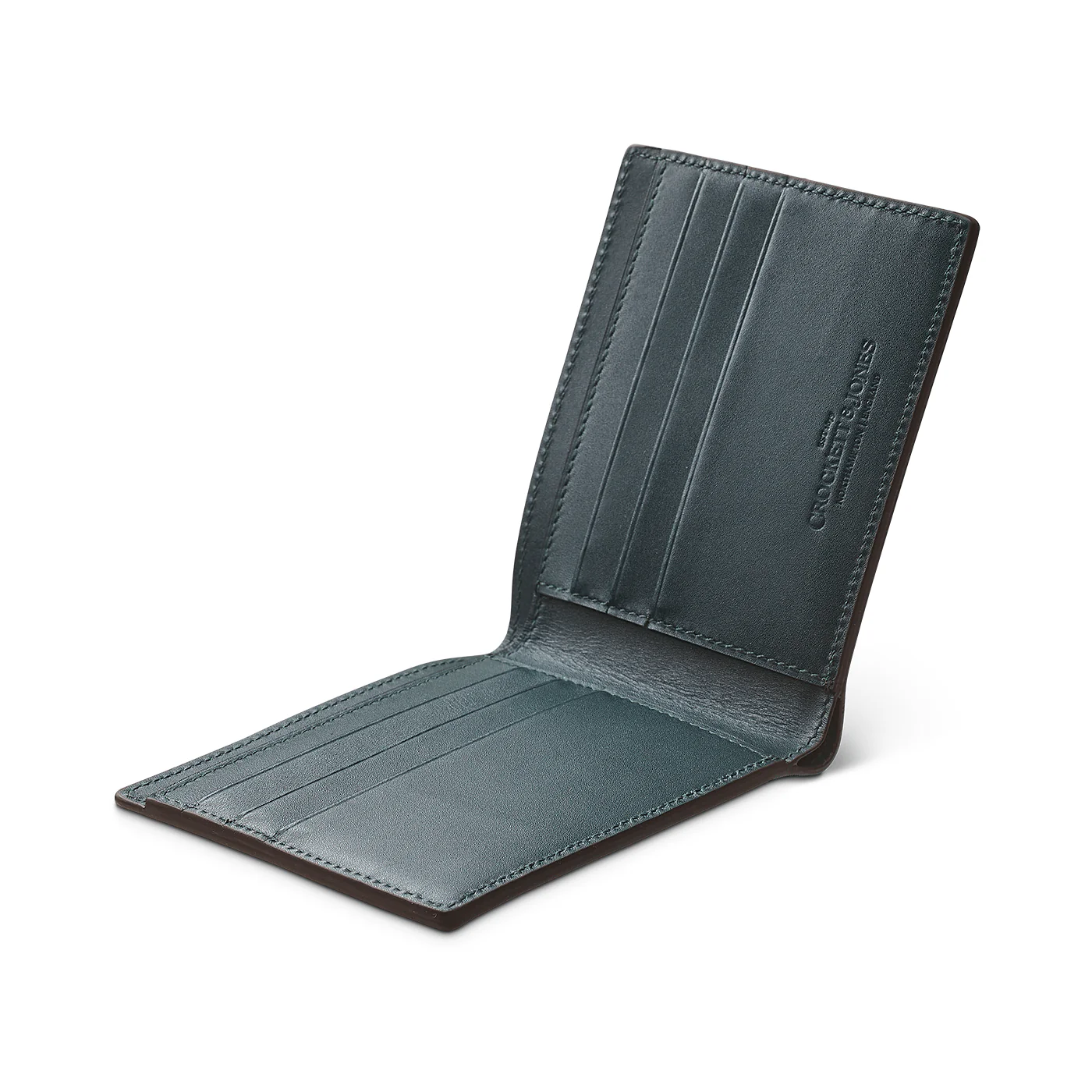 Billfold Wallet Dark Brown Rough-Out Suede - Image 3