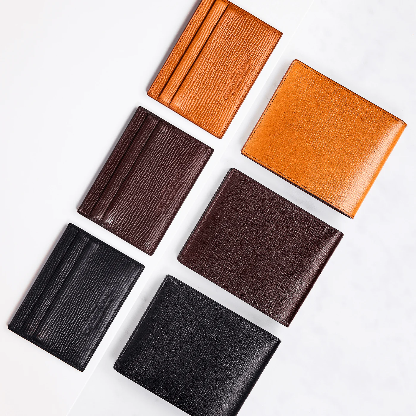 Billfold Wallet Dark Brown Willow Grain - Image 5