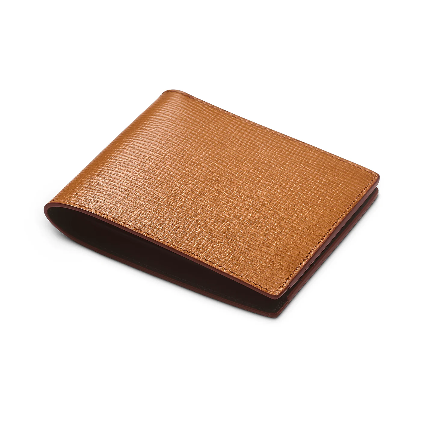 Billfold Wallet Tan Willow Grain - Image 2