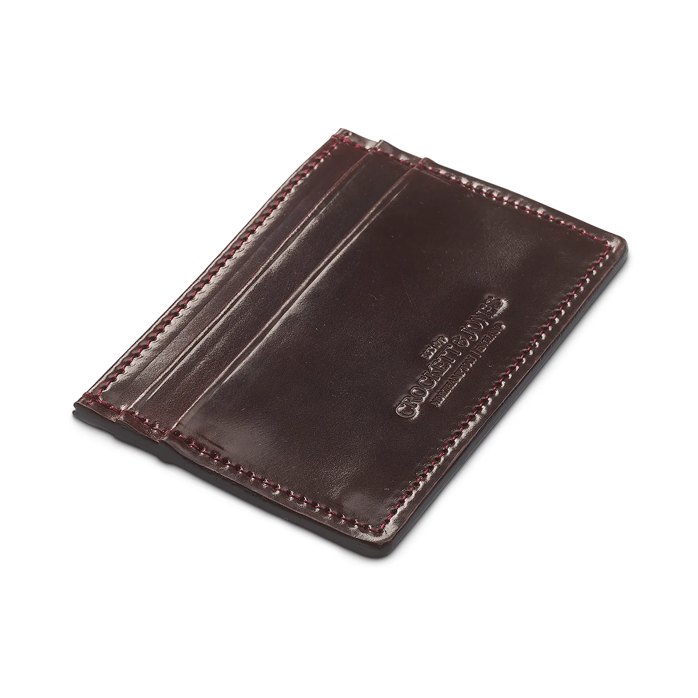Card Holder Burgundy Cordovan - Image 2