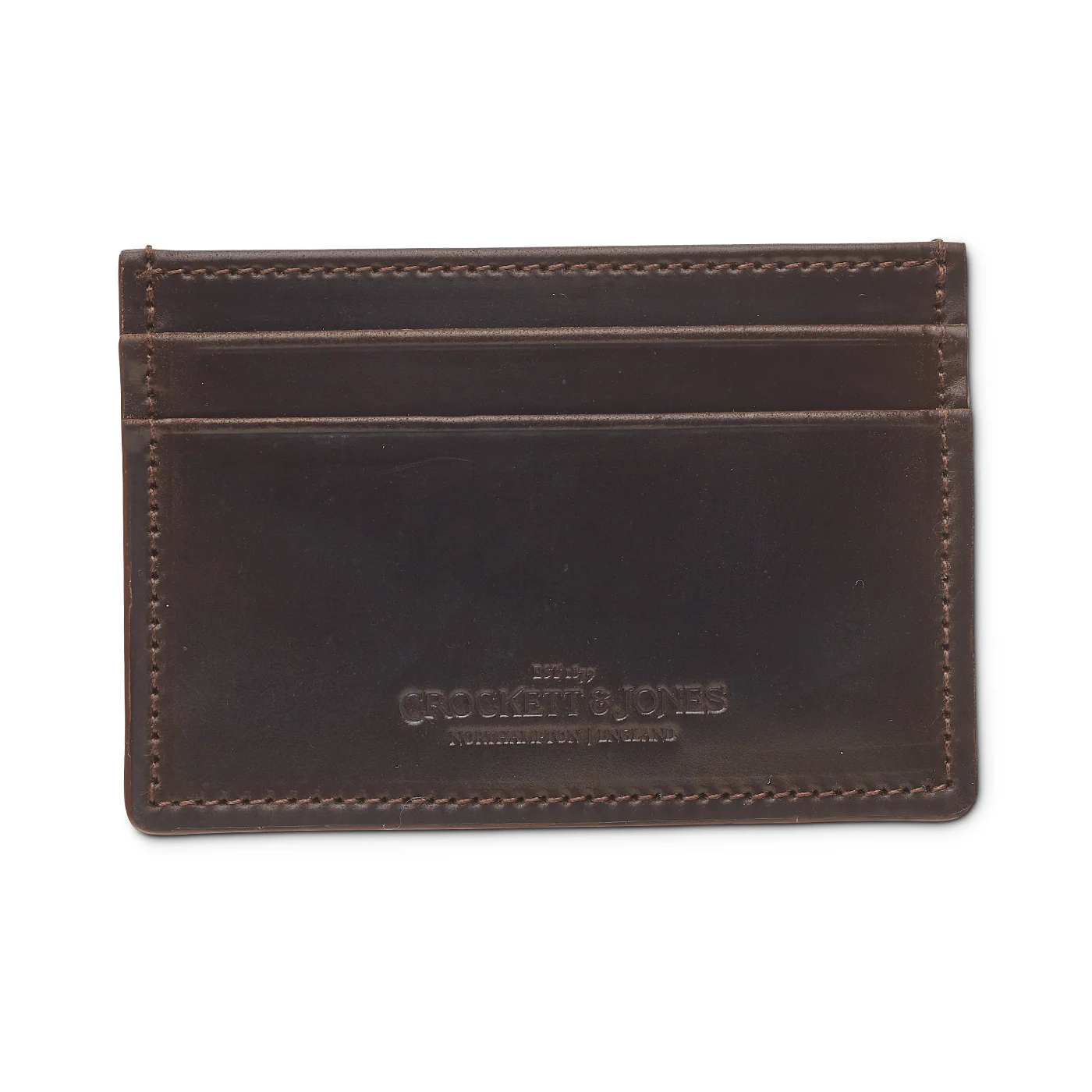 Card Holder Dark Brown Cordovan - Image 3