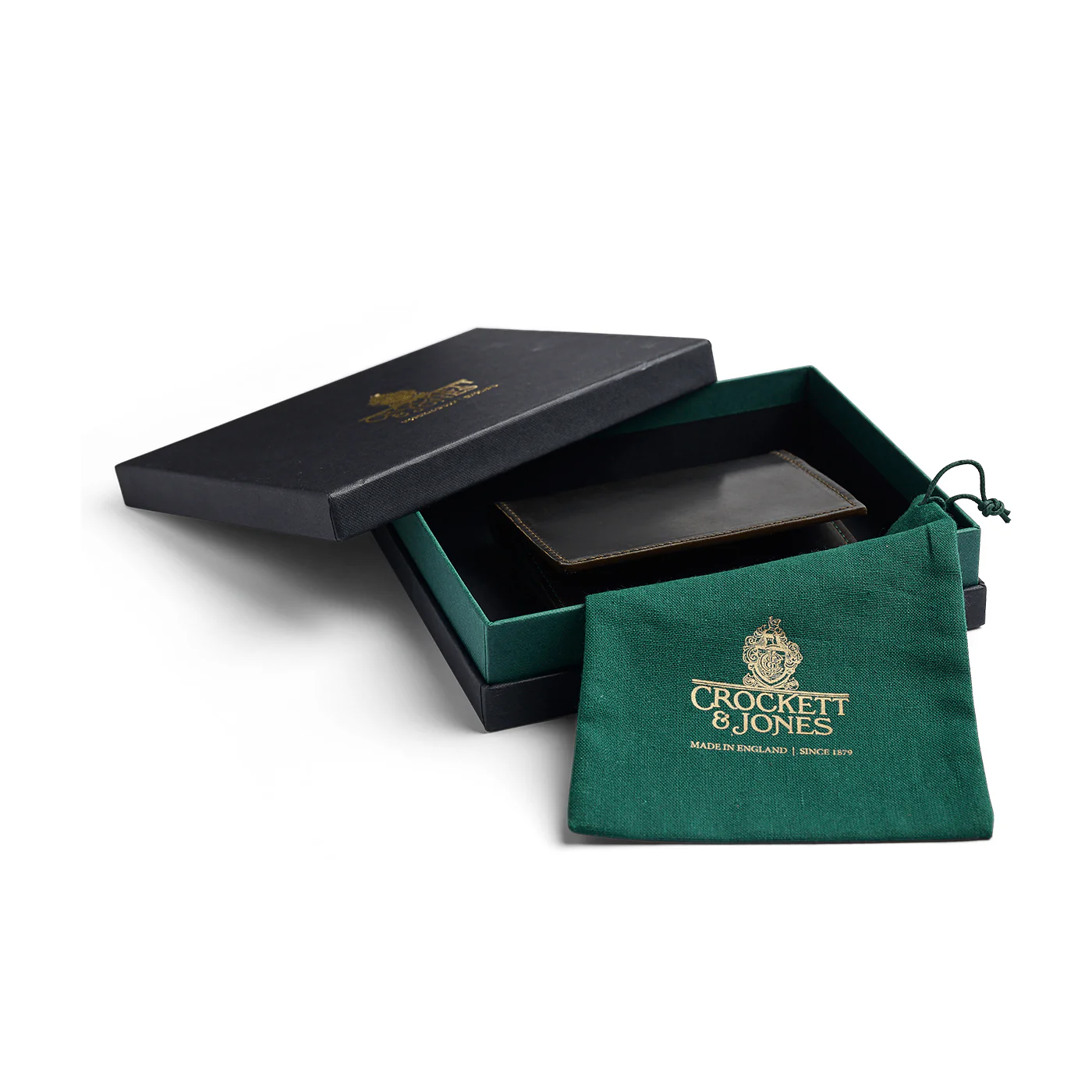 Folded Card Case Burgundy Cordovan - Image 4