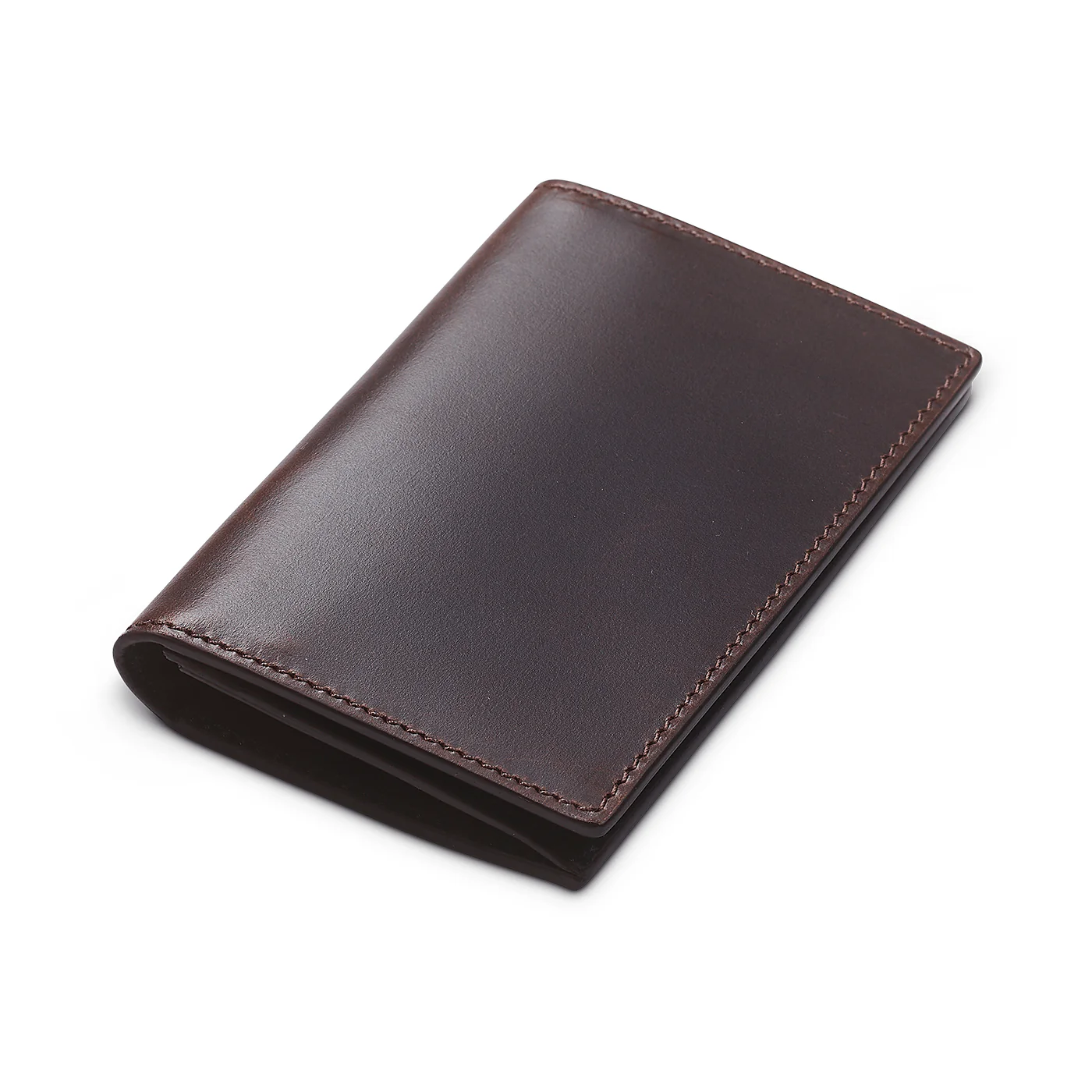 Folded Card Case Coffee Hurricane Hide - Image 2