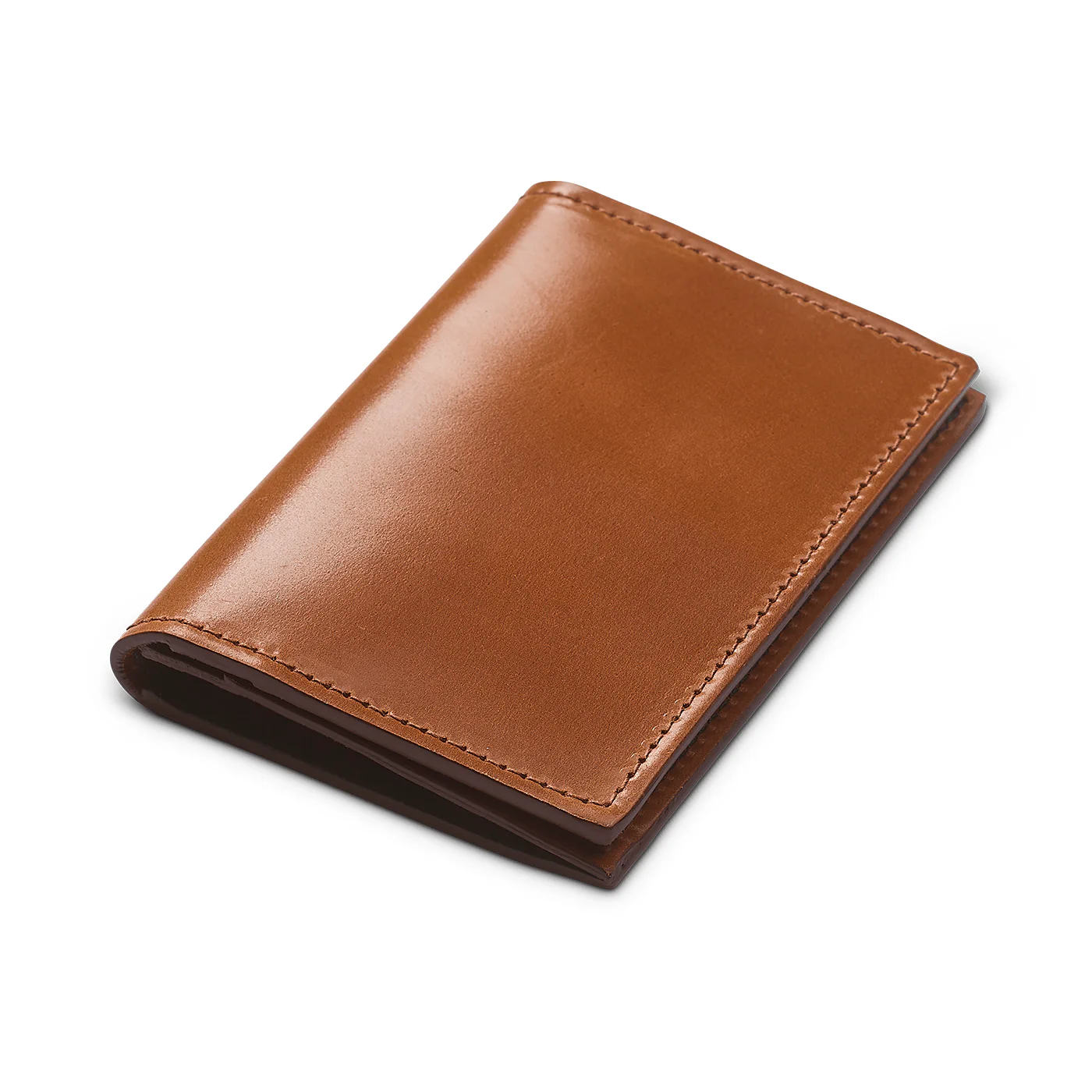 Folded Card Case Whisky Cordovan - Image 2