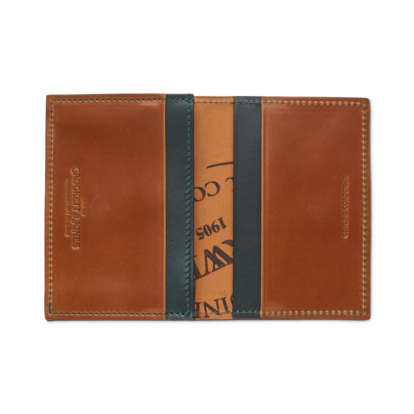 Folded Card Case Whisky Cordovan - Image 3