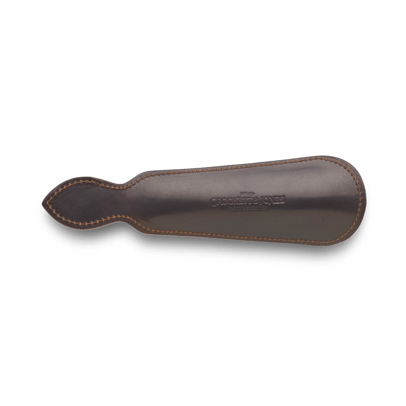 Shoe Horn Dark Brown Cordovan - Image 2