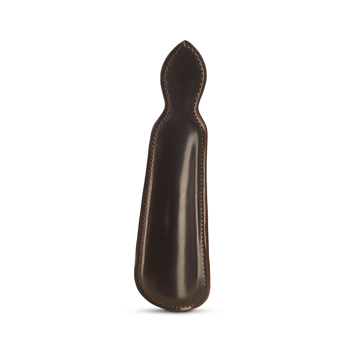 Shoe Horn Dark Brown Cordovan - Image 3