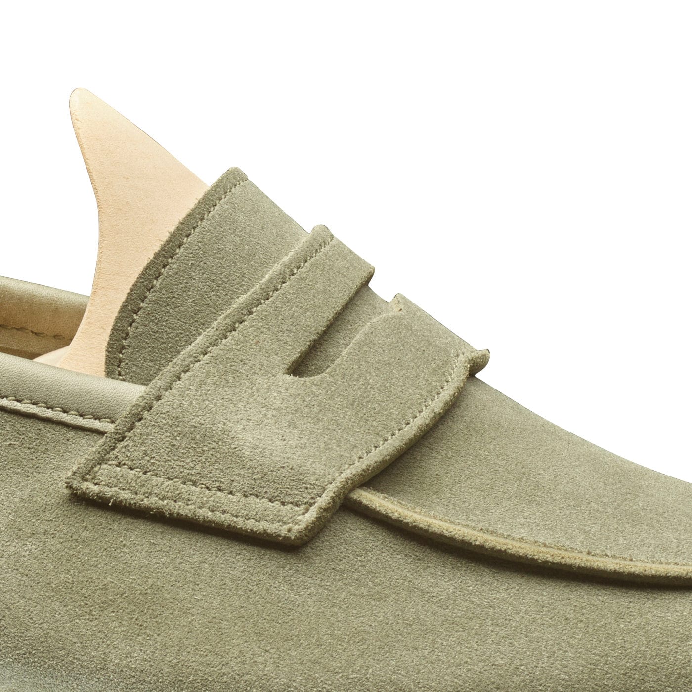 Lilou Pistachio Calf Suede - Image 5