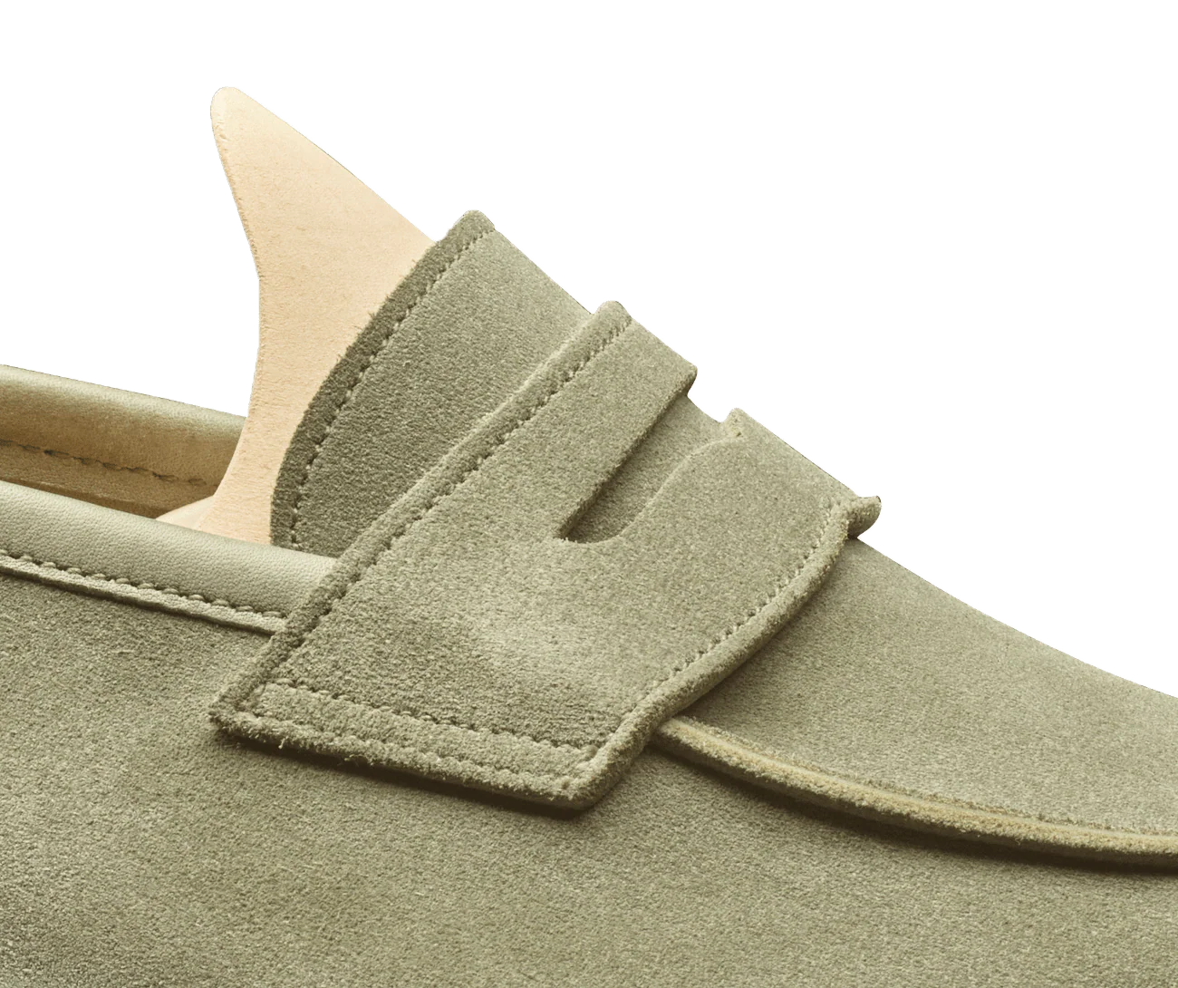 Lilou Pistachio Calf Suede - Image 7