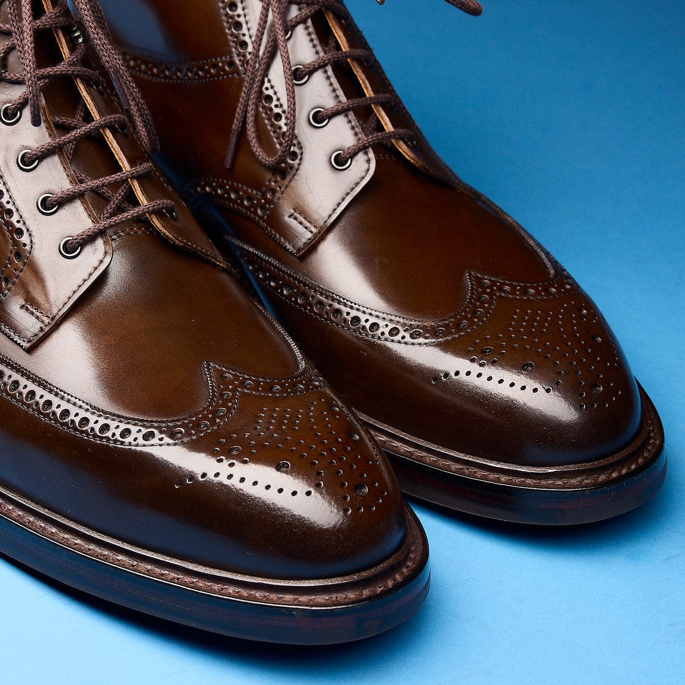 Lindrick 2 Dark Brown Cordovan - Image 5