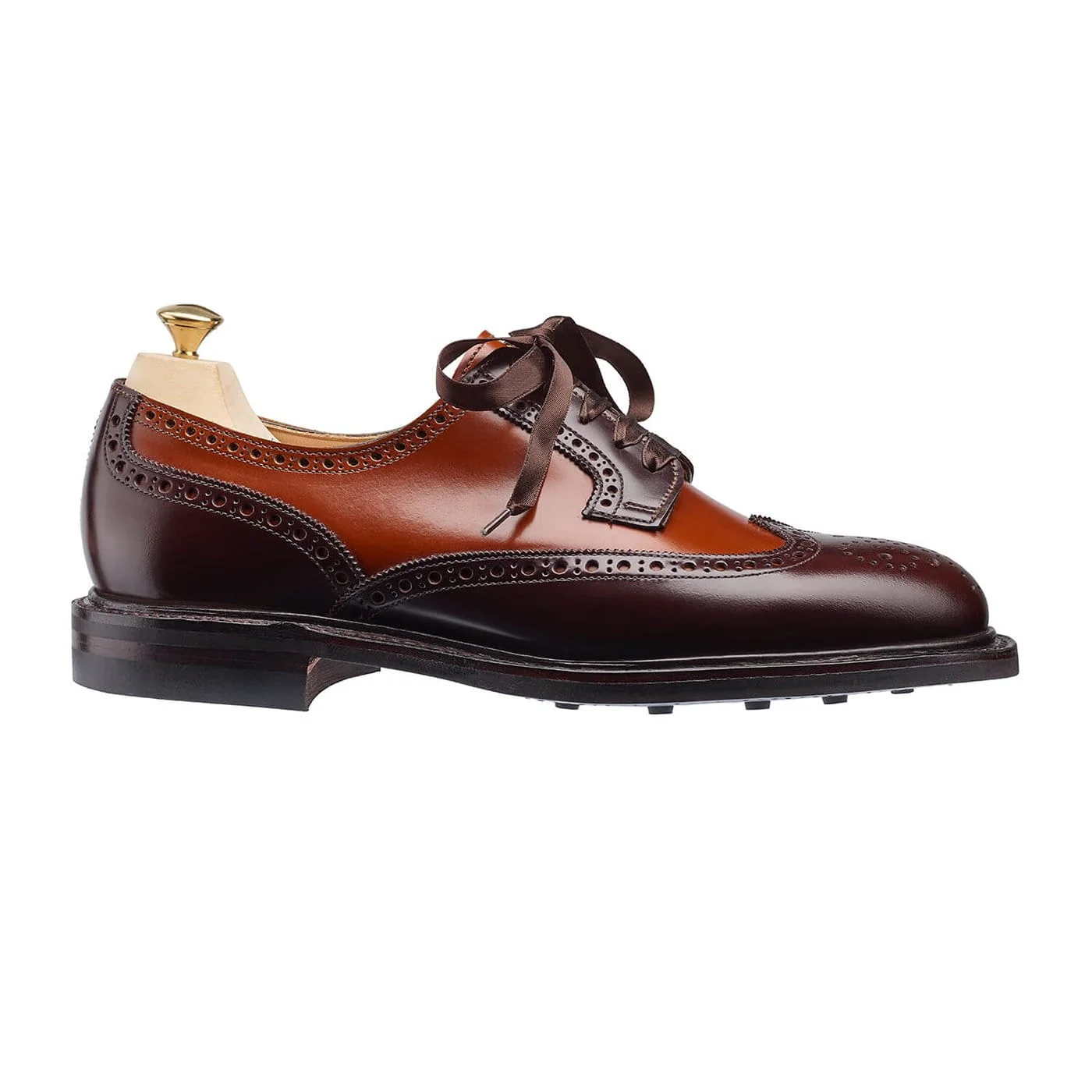 Luna Dark Brown & Tan Cavalry Calf - Image 3