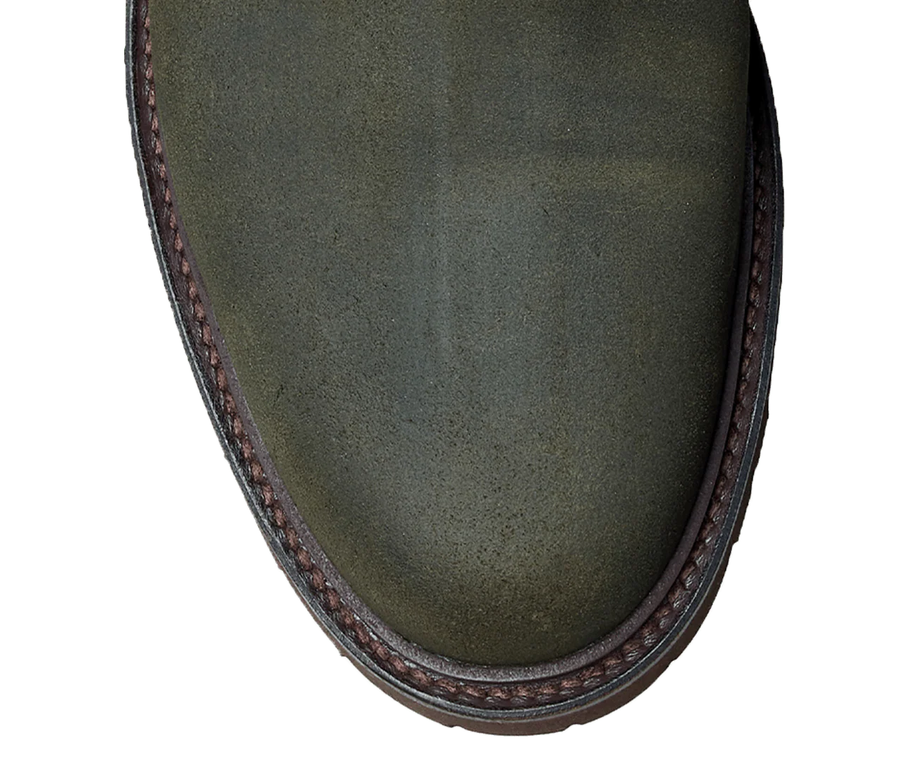 Margie 2 Green Rough-Out Suede - Image 6
