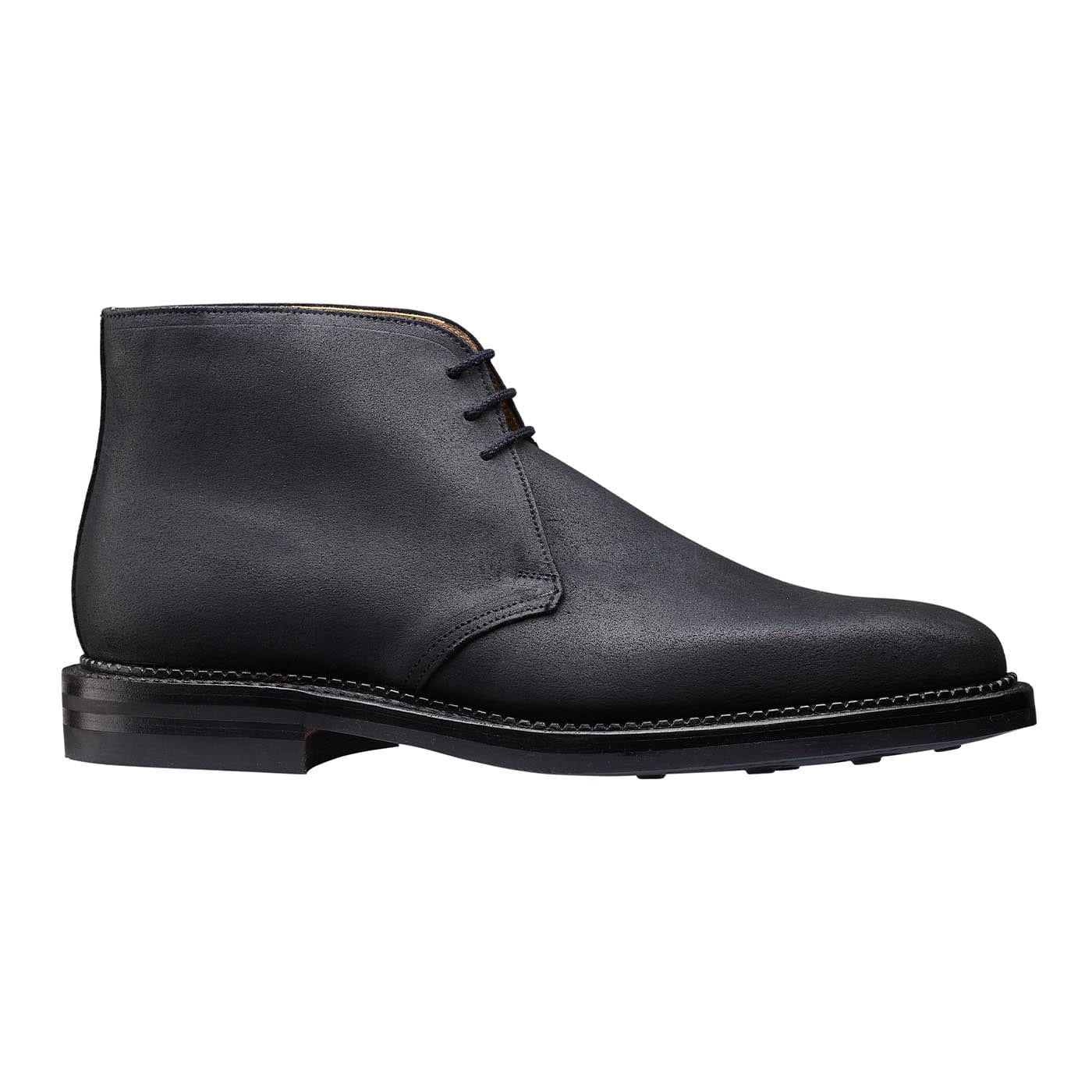 Molton Black Rough-Out Suede - Image 3
