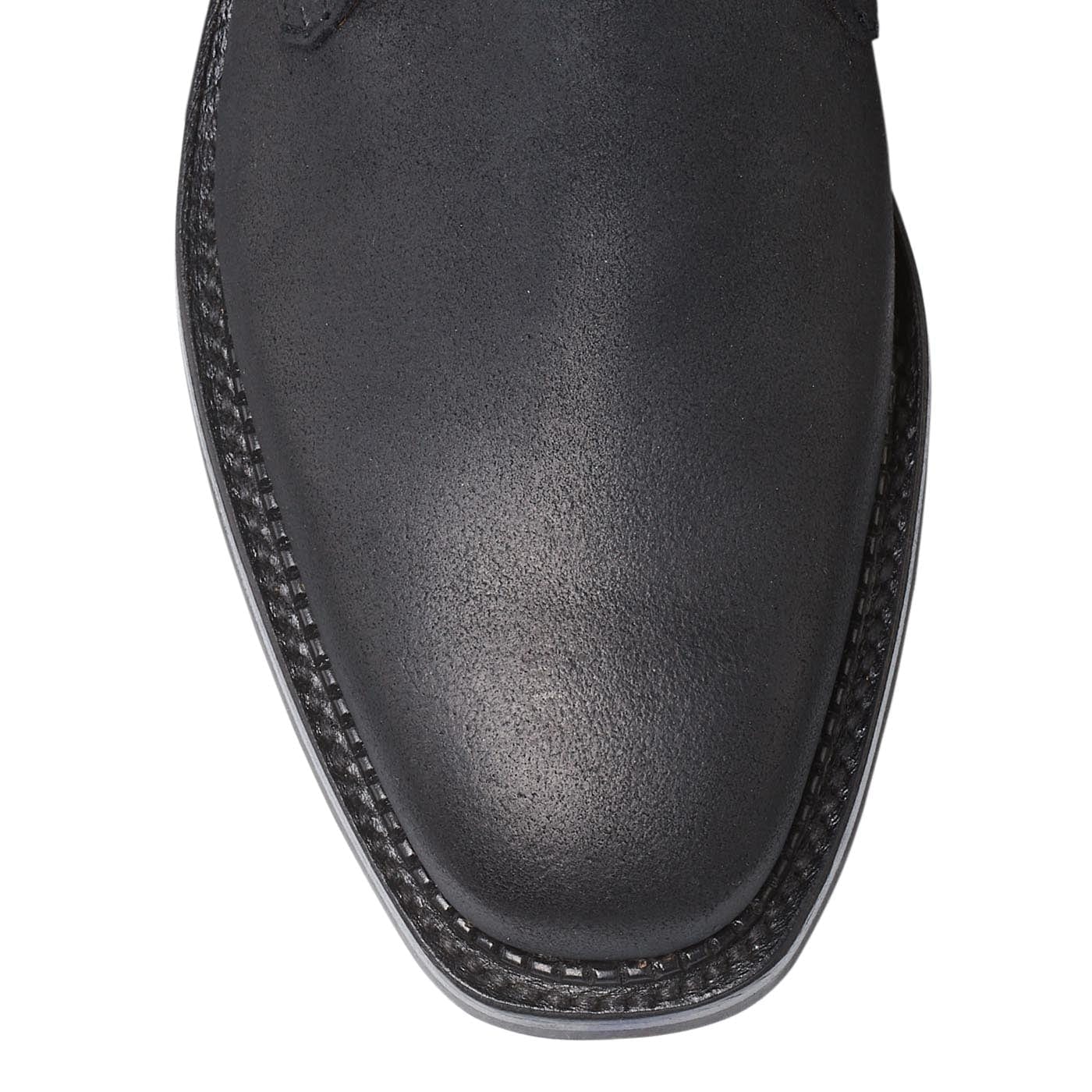 Molton Black Rough-Out Suede - Image 4