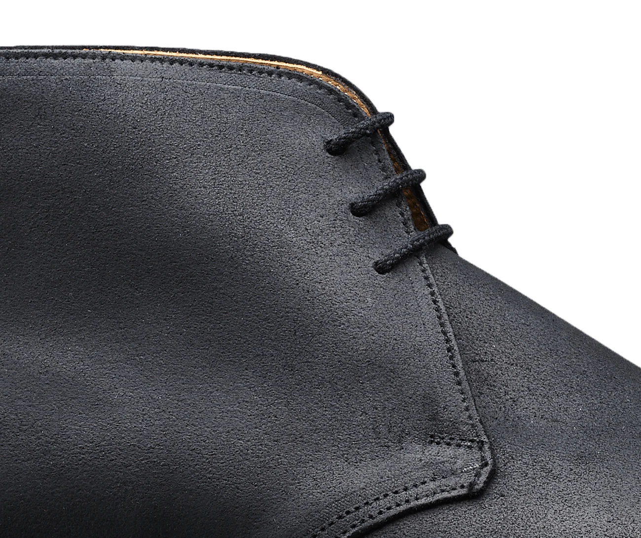 Molton Black Rough-Out Suede - Image 7