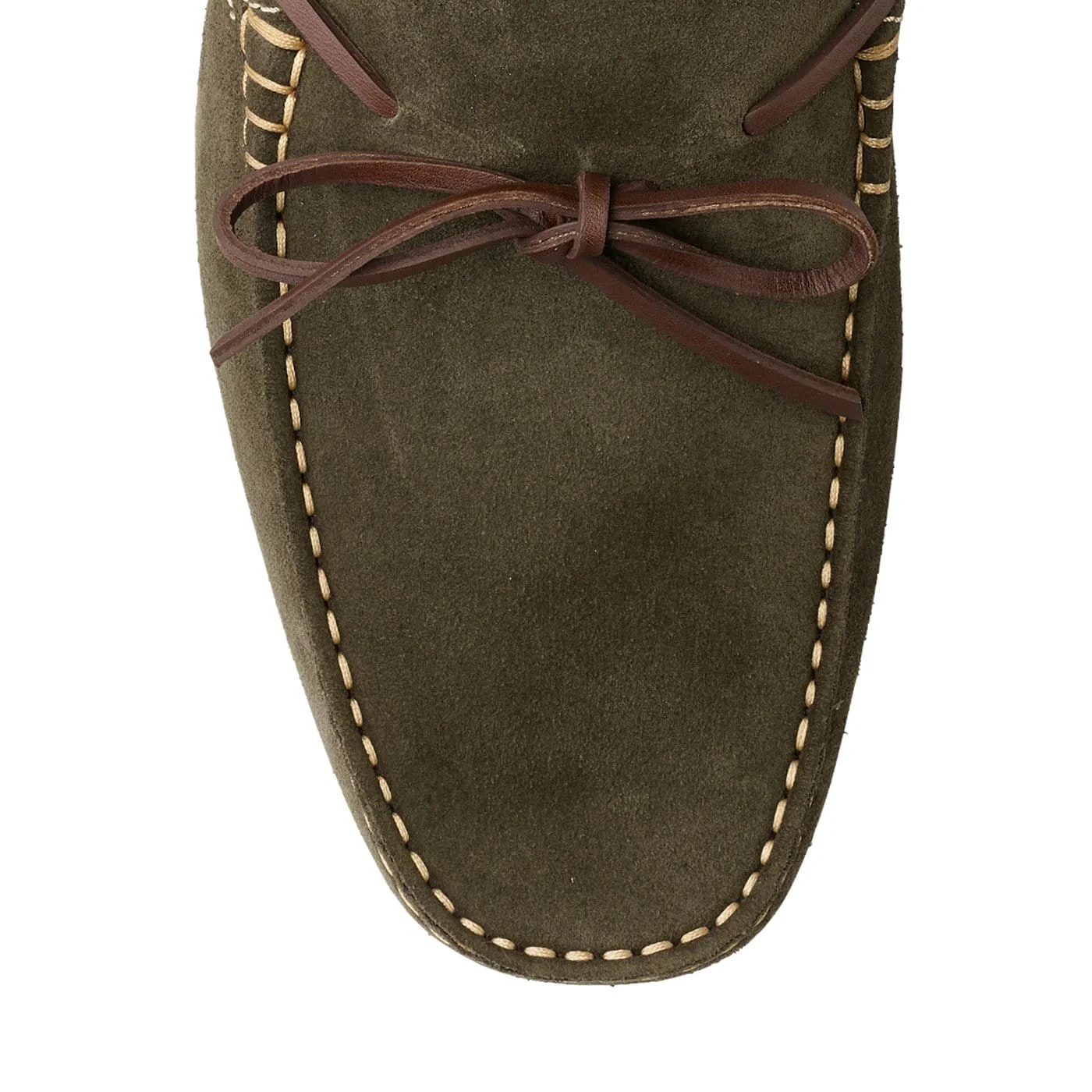 Napoli Earth Green Suede - Image 4