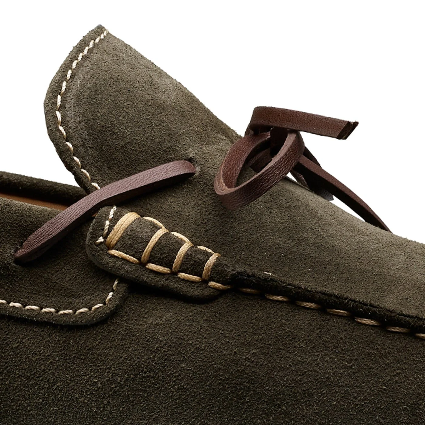 Napoli Earth Green Suede - Image 5