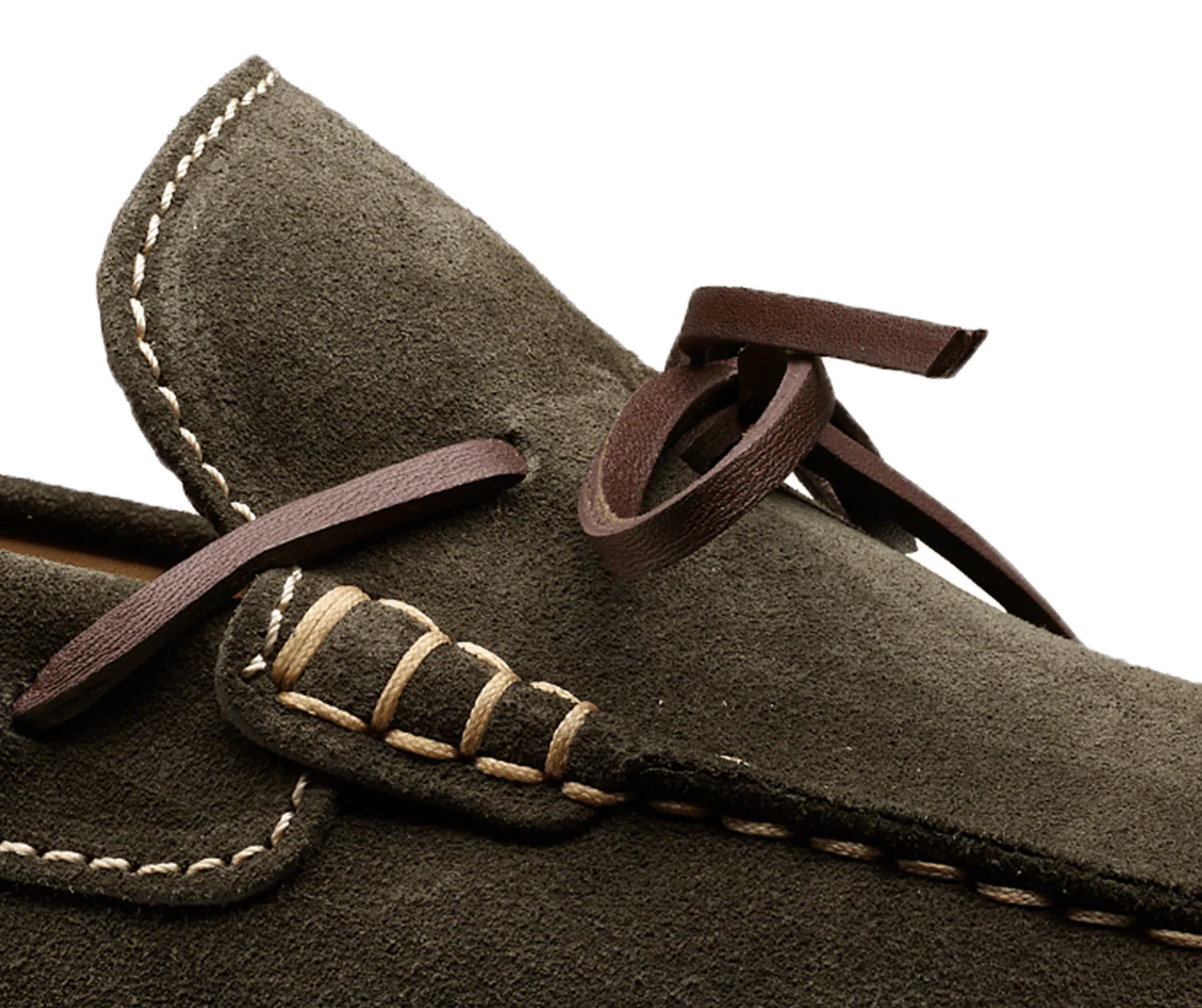 Napoli Earth Green Suede - Image 7