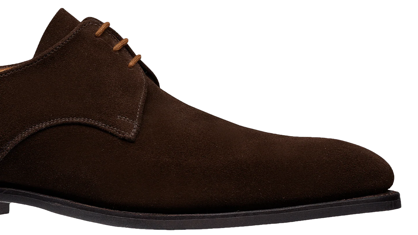 Newquay Dark Brown Suede - Image 7
