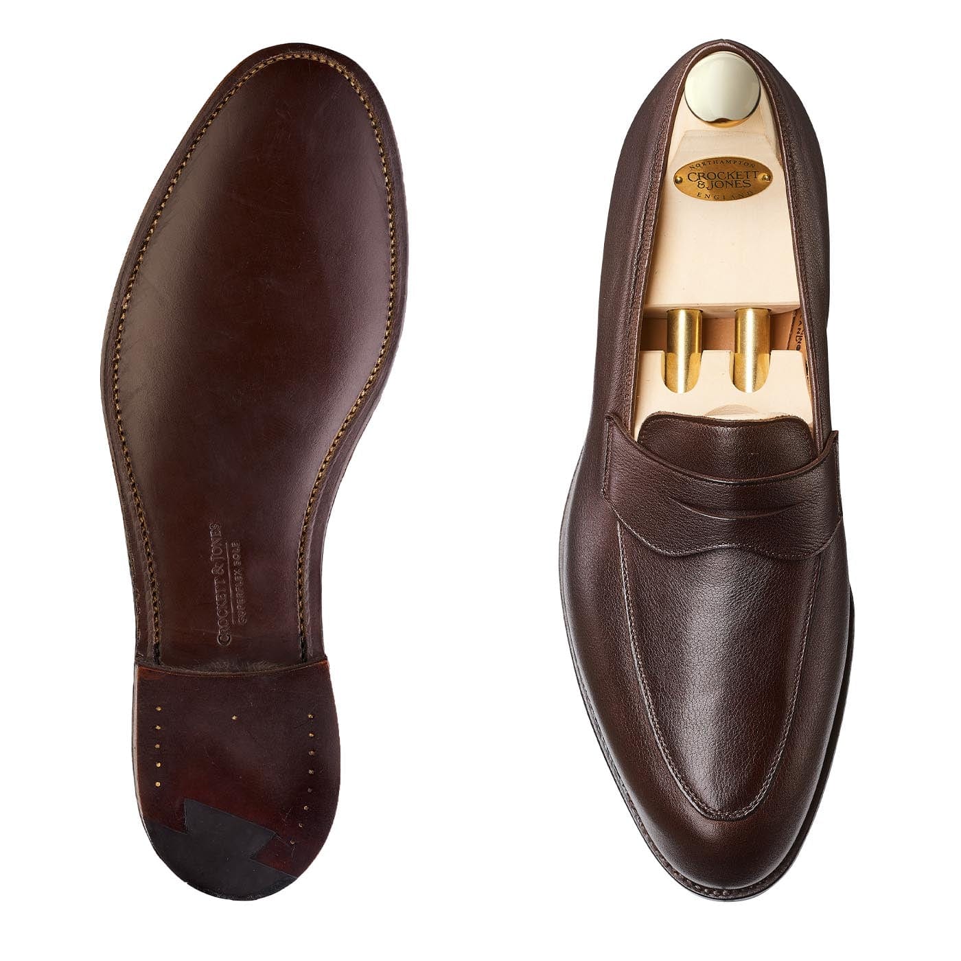 Nice Dark Brown Milled Calf - Image 2