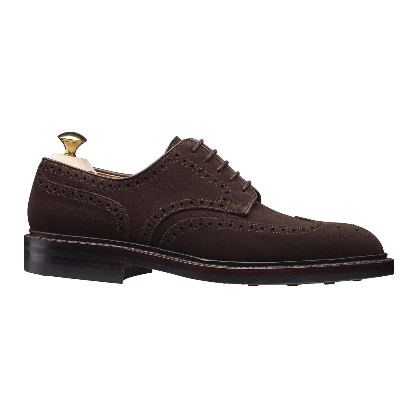 Pembroke Dark Brown Suede - Image 3
