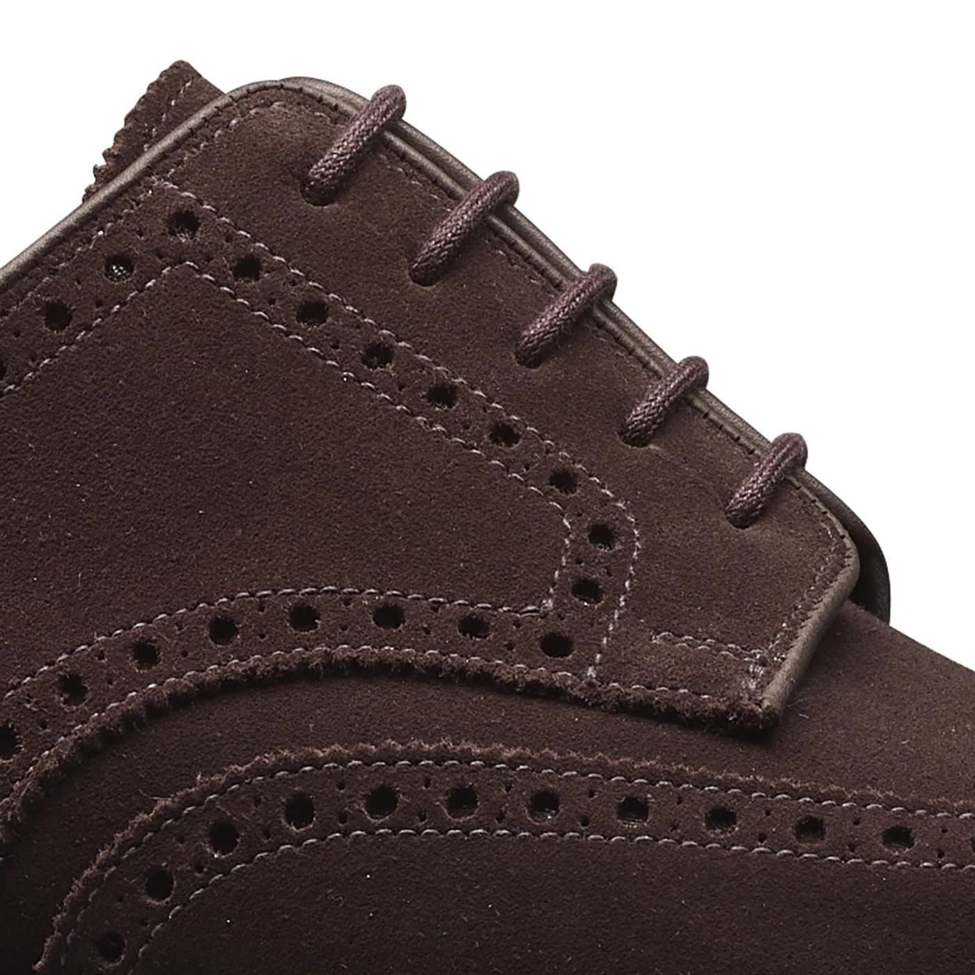 Pembroke Dark Brown Suede - Image 5