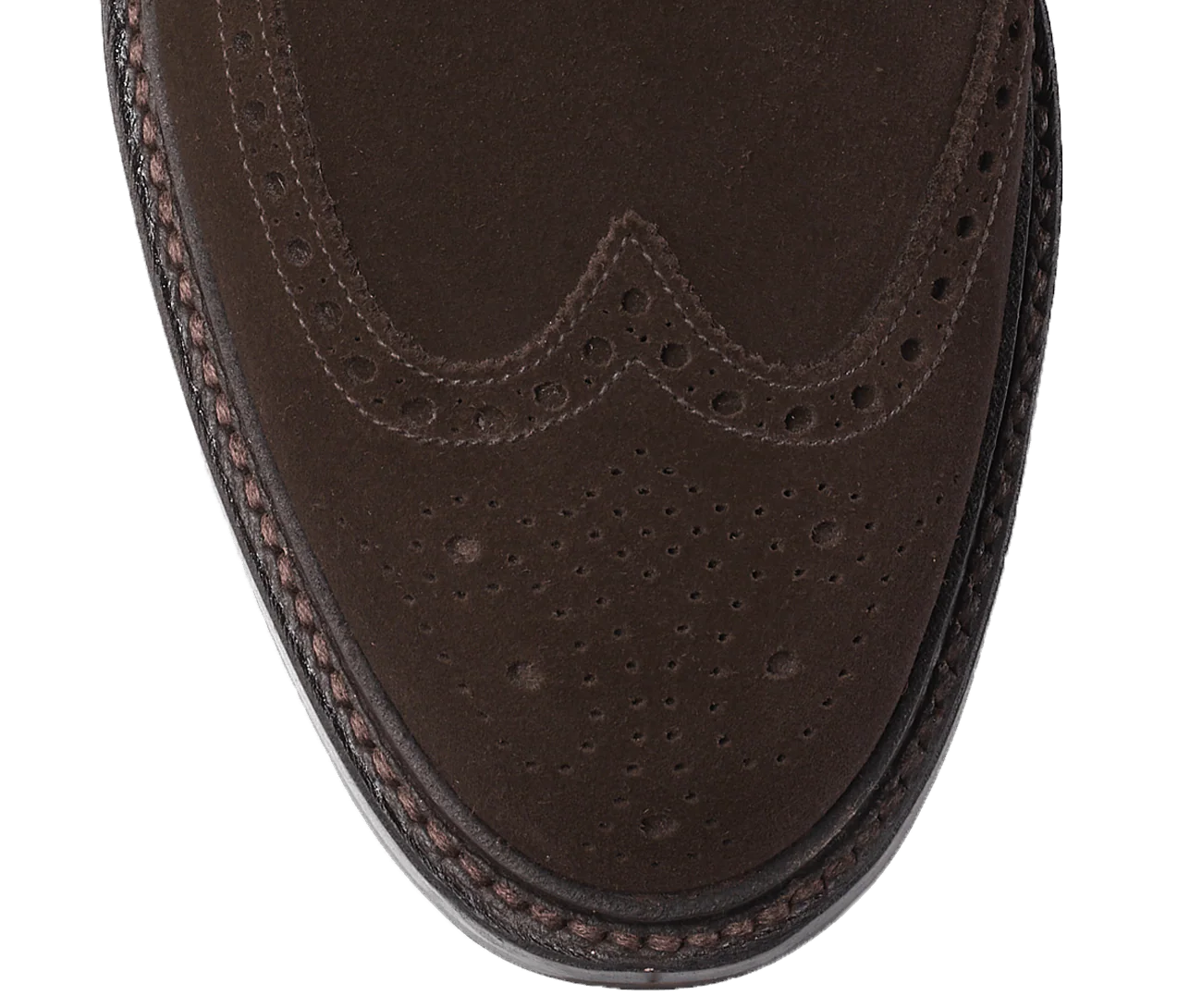 Pembroke Dark Brown Suede - Image 6