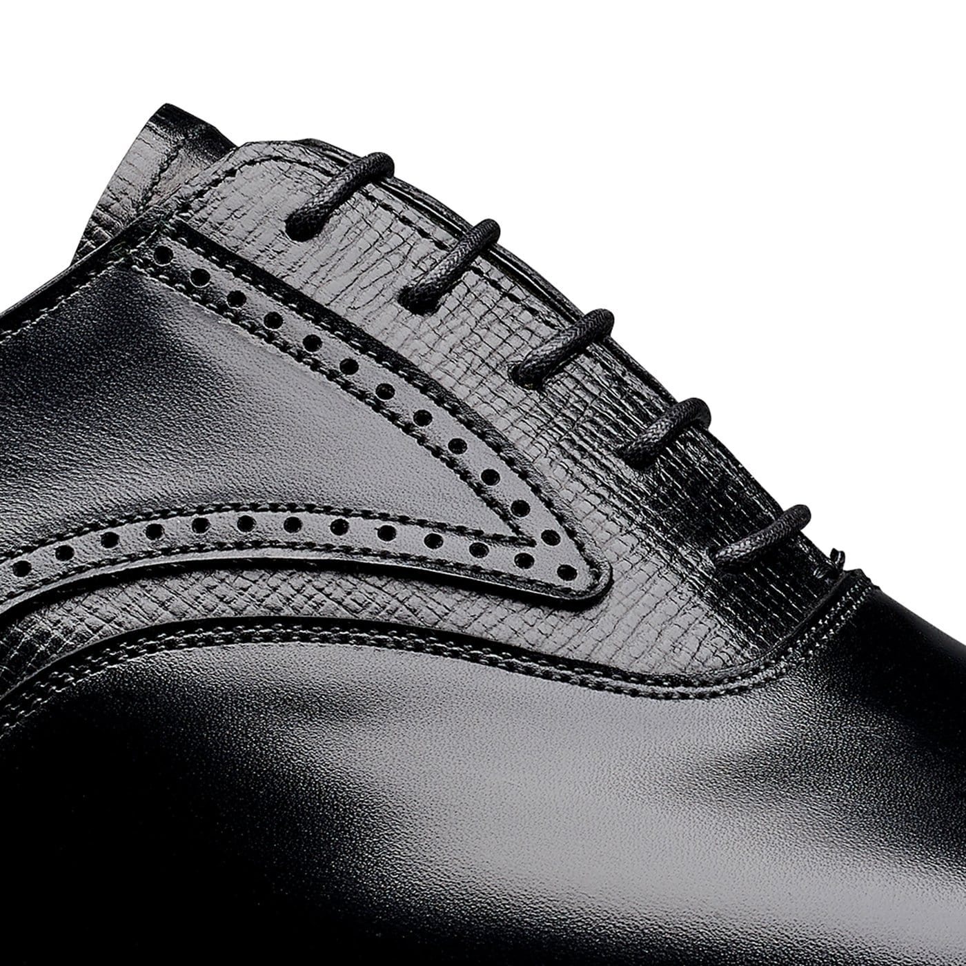 Perry Black Calf & Black Willow Grain - Image 5