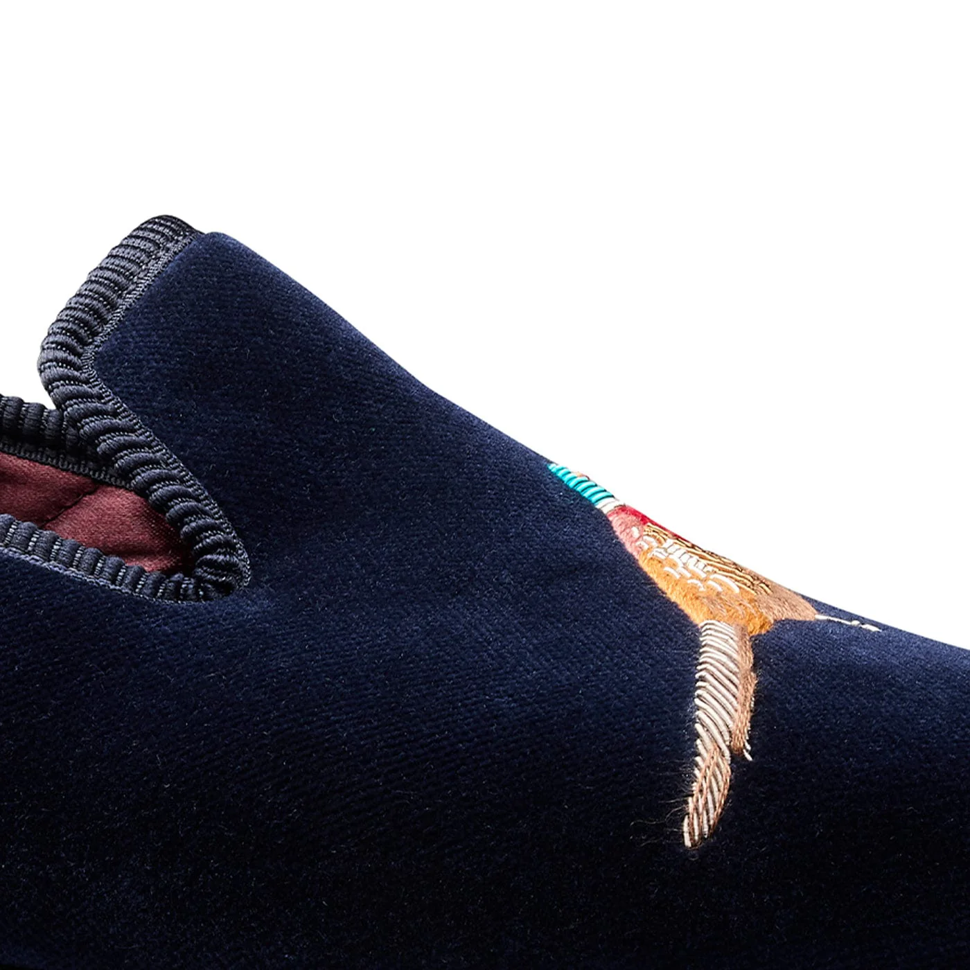 Pheasant Navy Velvet - Image 5