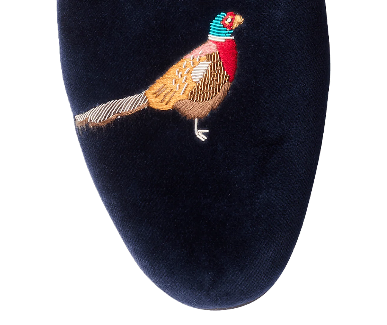 Pheasant Navy Velvet - Image 6