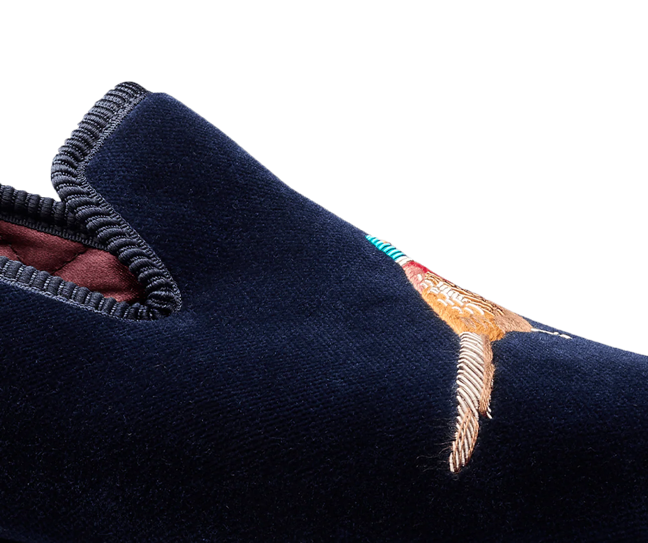 Pheasant Navy Velvet - Image 7