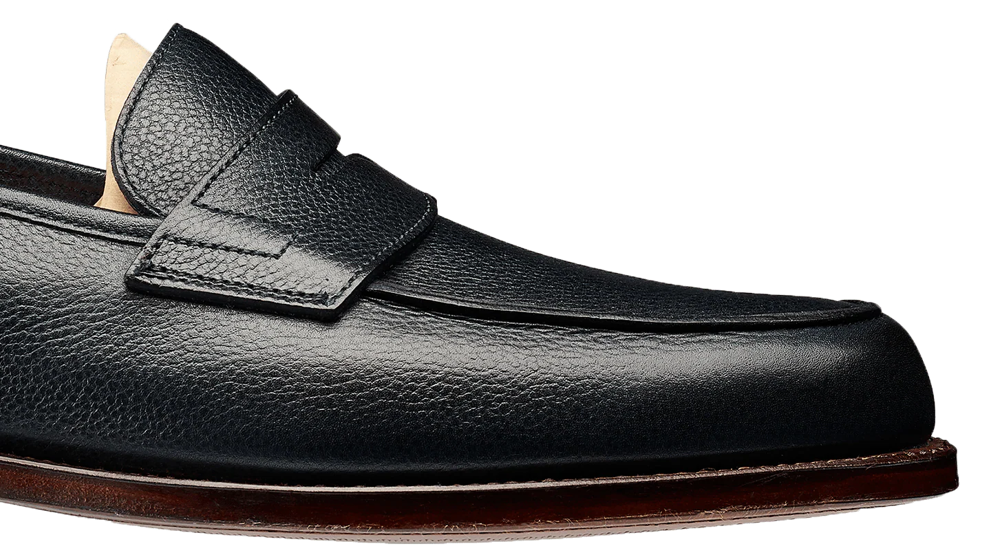 Richmond 2 Navy Pebble Grain - Image 7