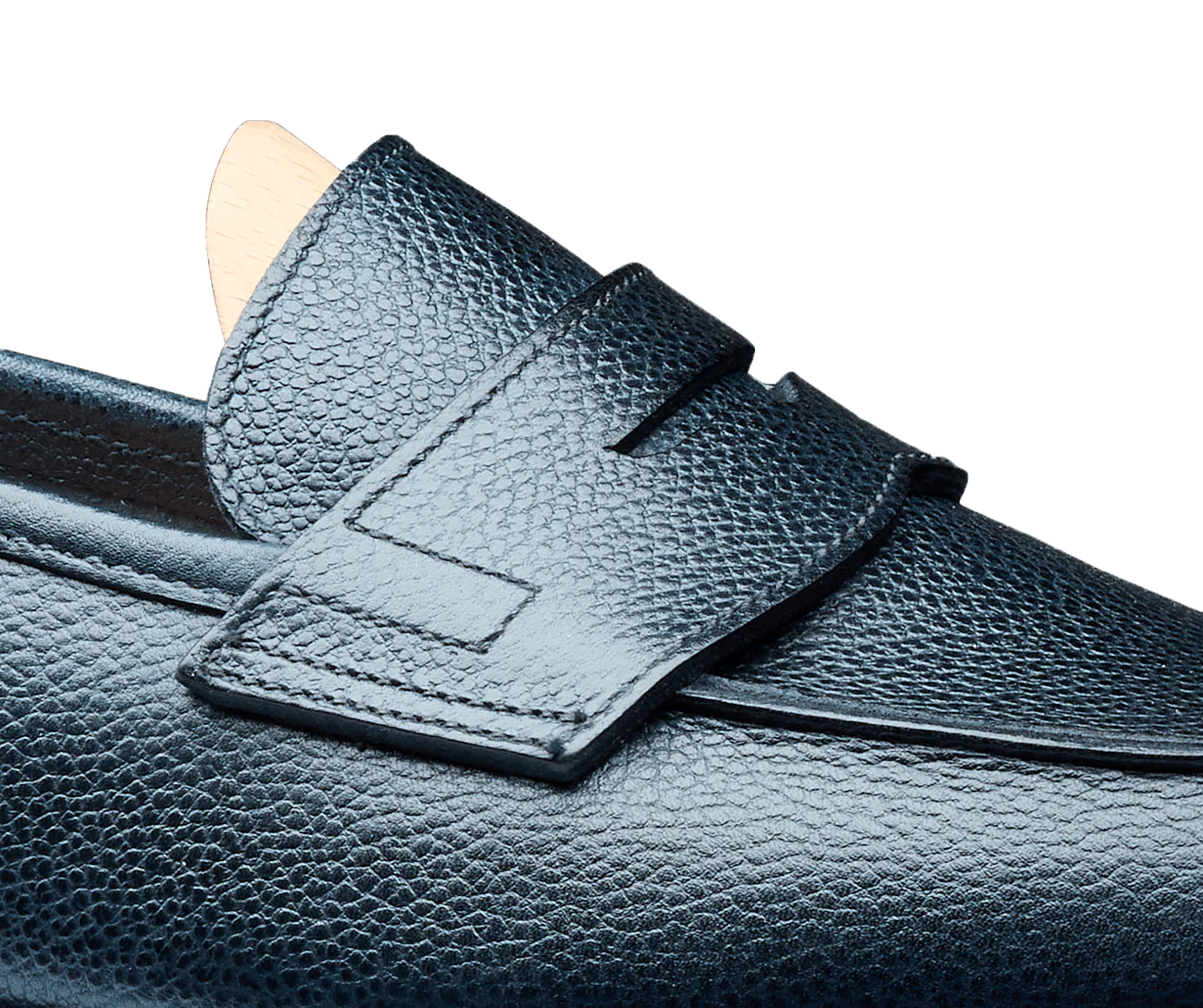 Richmond 2 Navy Pebble Grain - Image 7