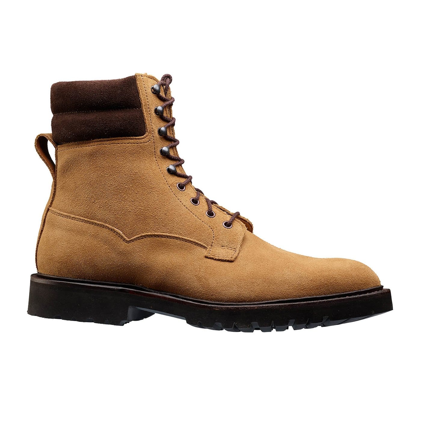 Ross Fawn Suede & Dark Brown Suede Collar - Image 3