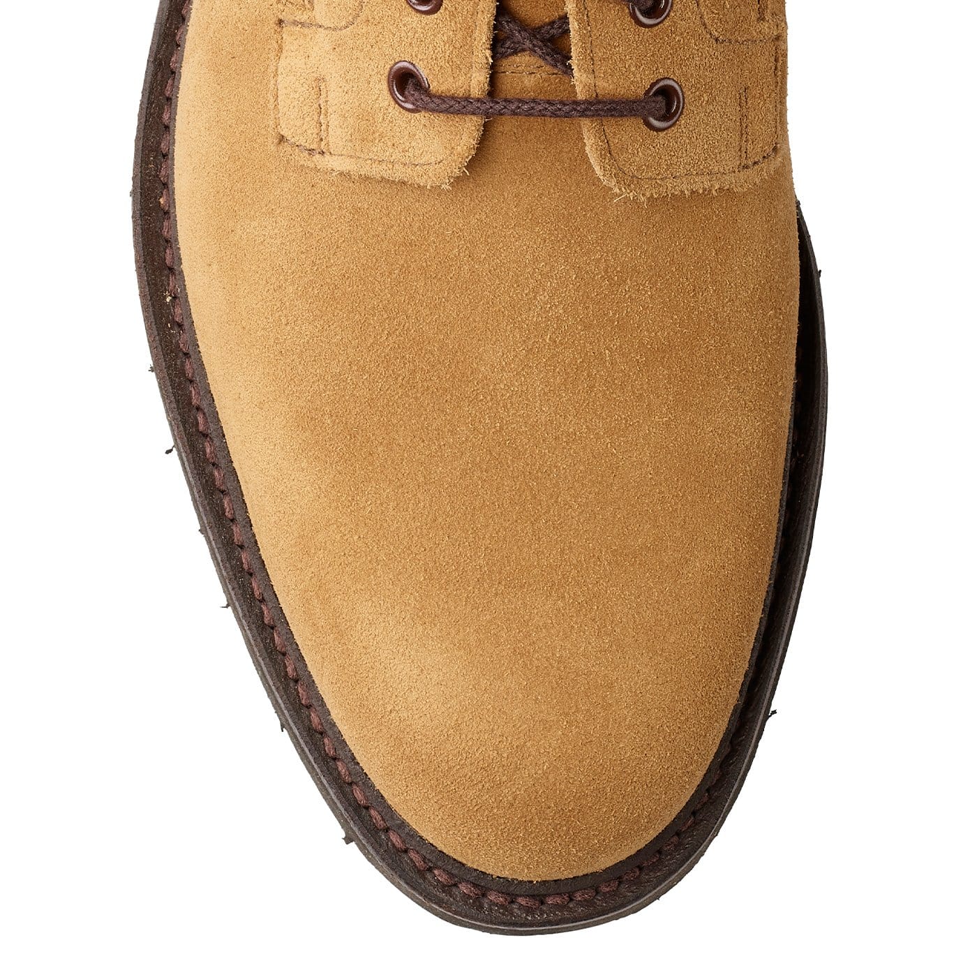 Ross Fawn Suede & Dark Brown Suede Collar - Image 4
