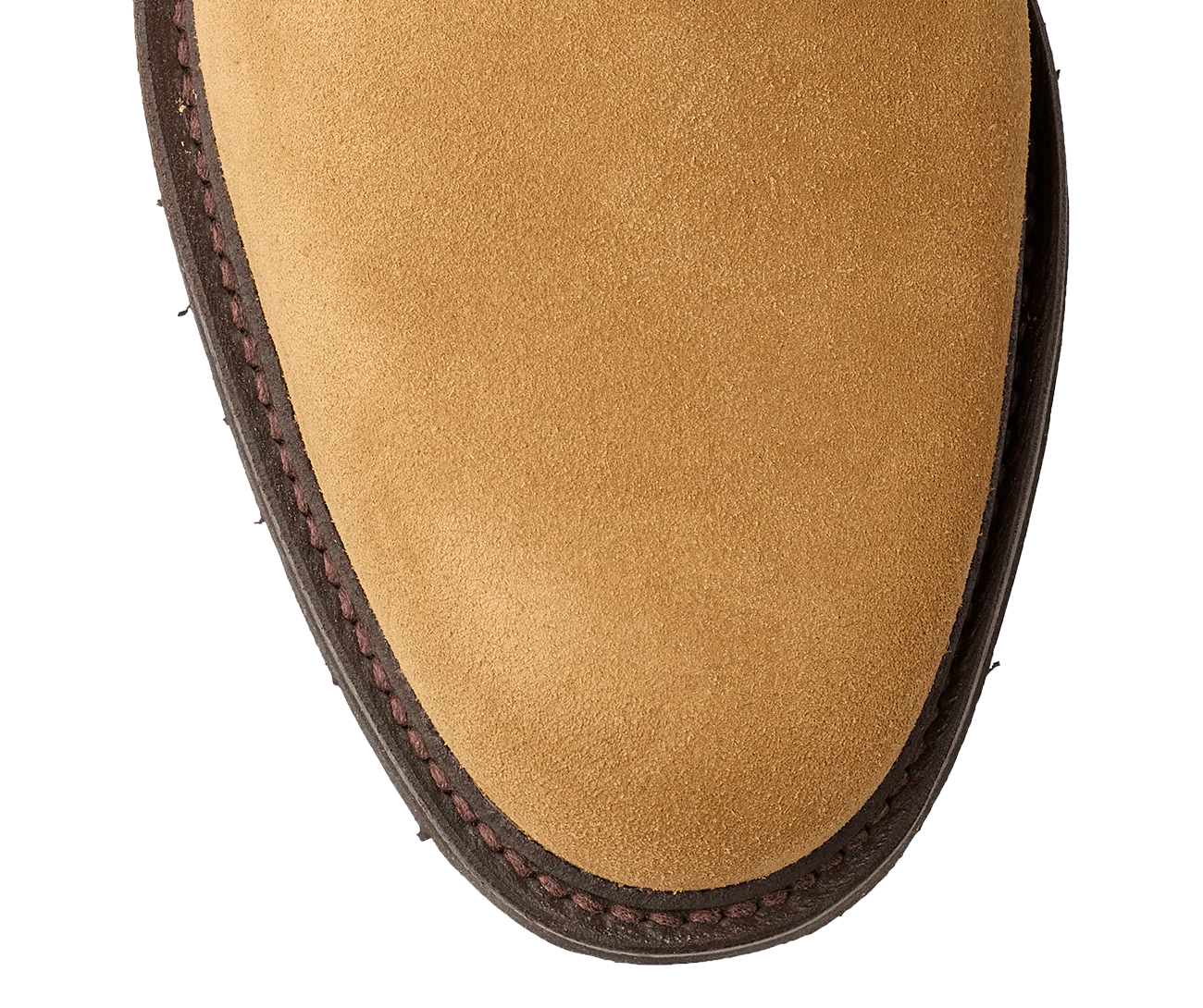Ross Fawn Suede & Dark Brown Suede Collar - Image 6