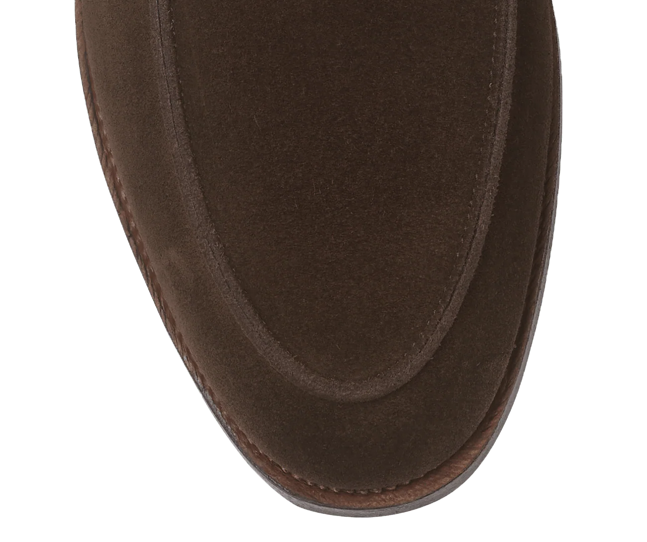 Salcombe Dark Brown Suede - Image 6
